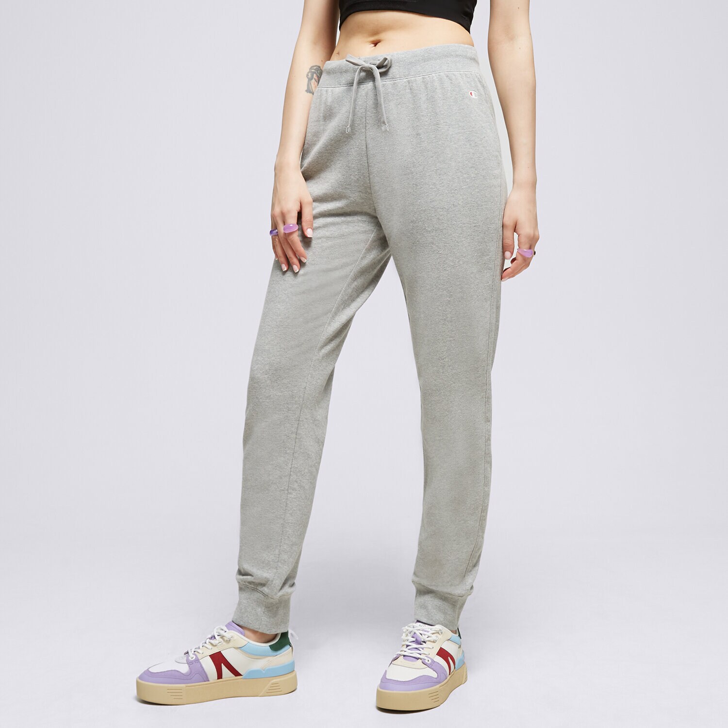 Damen Hosen CHAMPION HOSE RIB CUFF PANTS 115404EM006 Grau