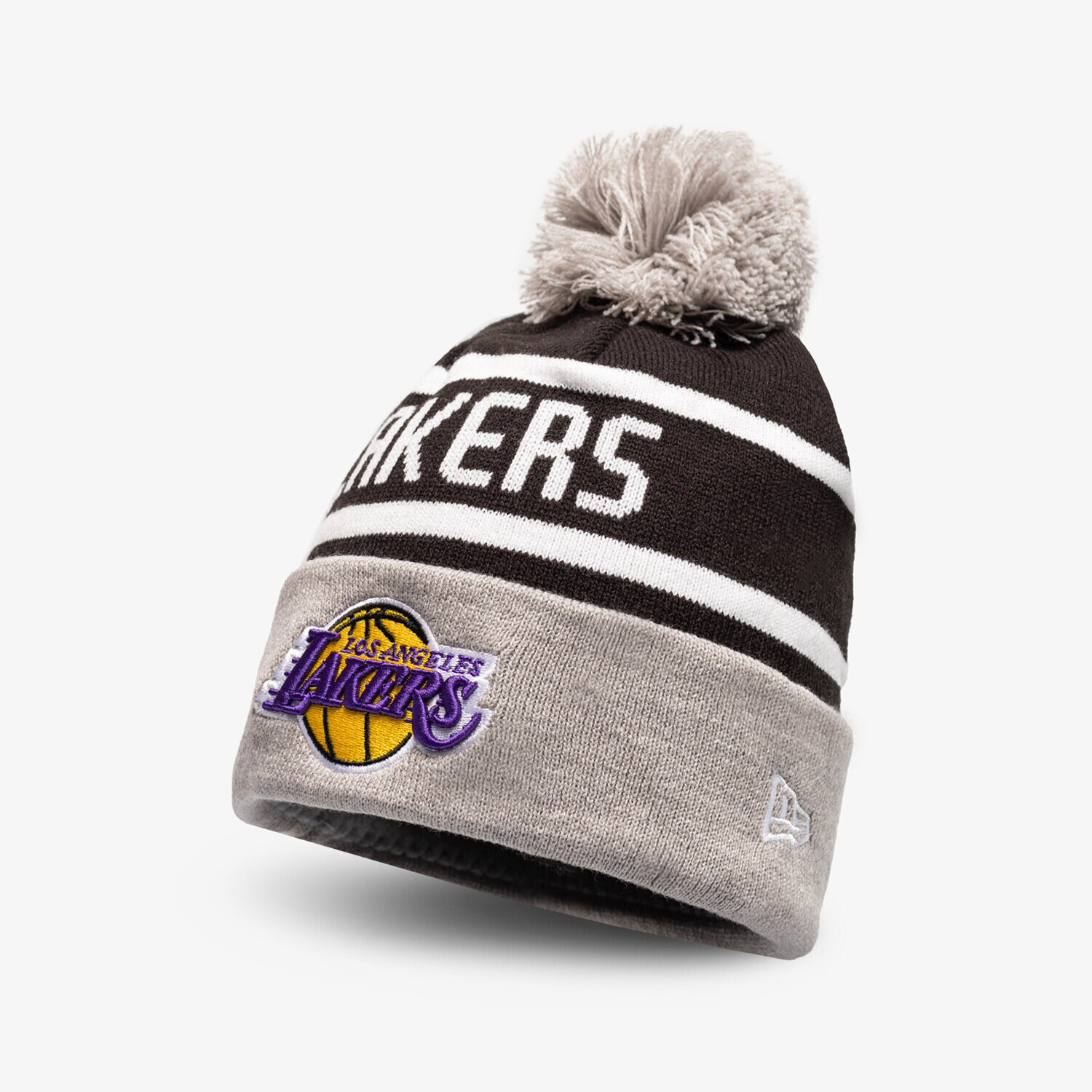 Herren Mütze NEW ERA MÜTZE JAKE BEANIE LAKERS LOS ANGELES LAKERS BLKOTC 60285001 Schwarz