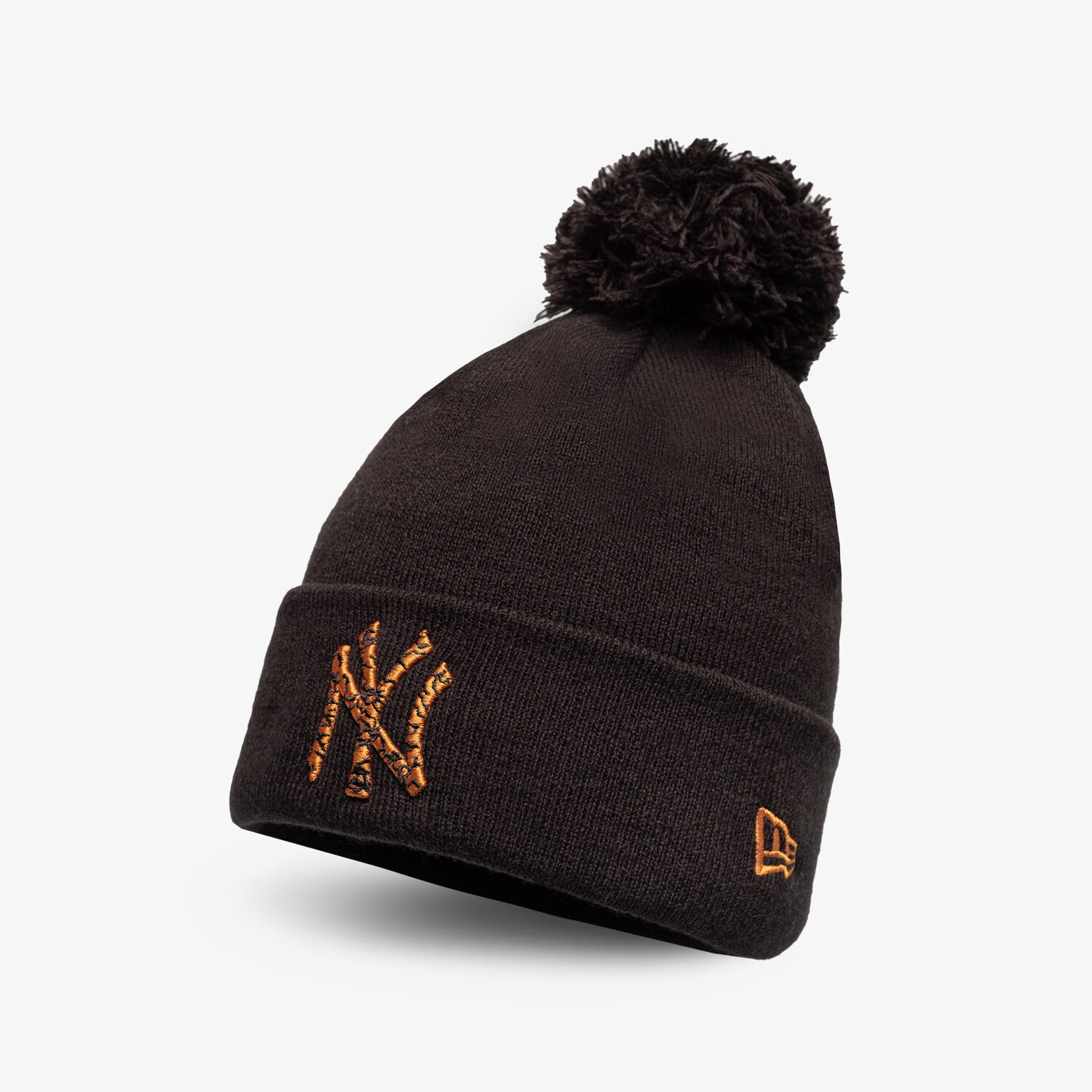 Herren Mütze NEW ERA MÜTZE INFILL BOBBLE BEANIE NYY BLK NEW YORK YANKEES 60284996 Schwarz