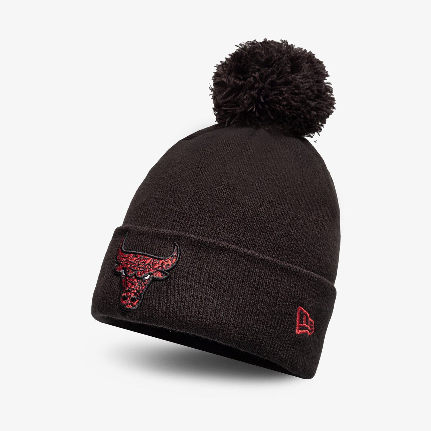 Herren Mütze NEW ERA MÜTZE INFILL BOBBLE BEANIE BULLS BLK CHICAGO BULLS B