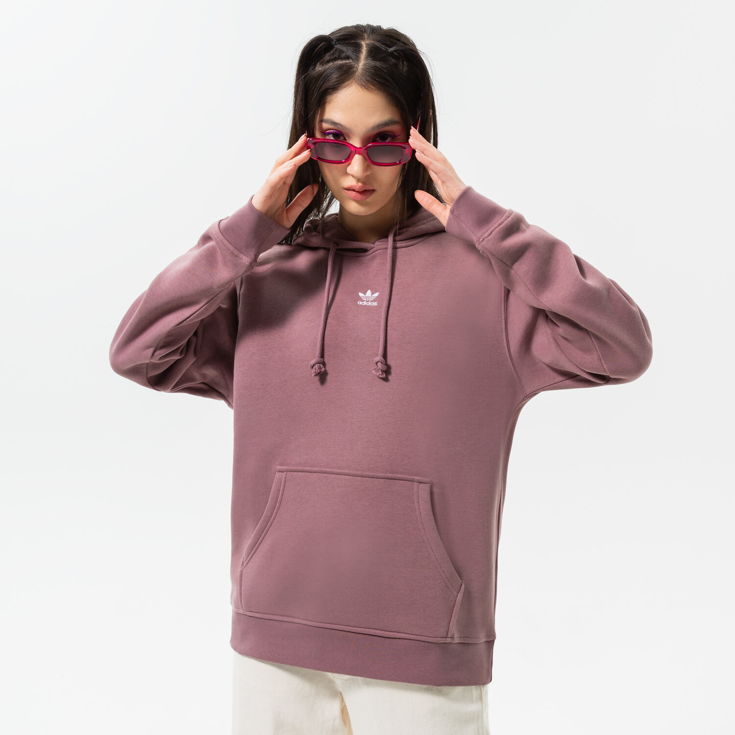 Damen ADIDAS HOODIE HOODIE HJ7858 Rosa