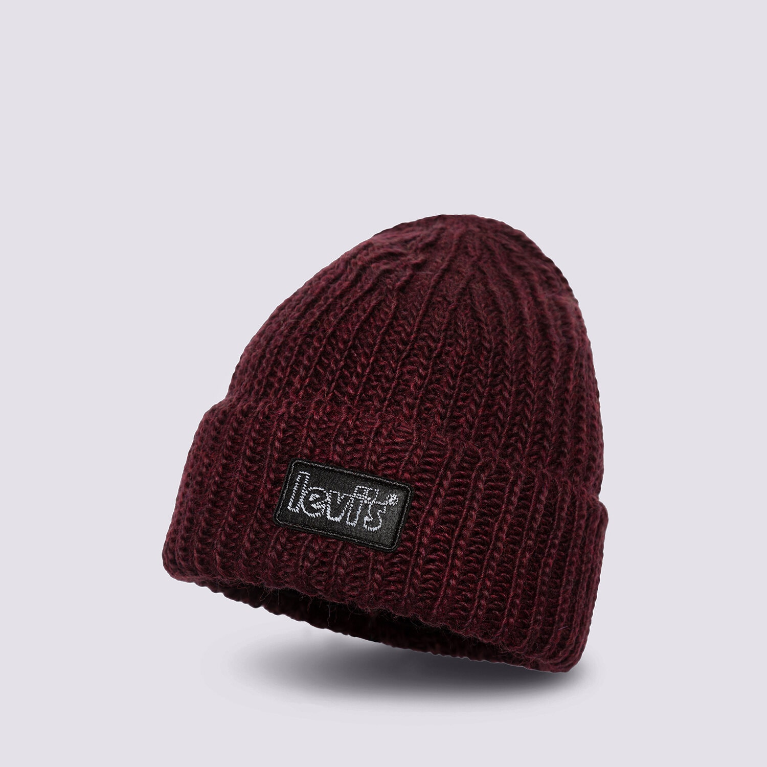Kinder Mütze LEVI'S MÜTZE CHUNKY BEANIE D7257-0003 Dunkelrot