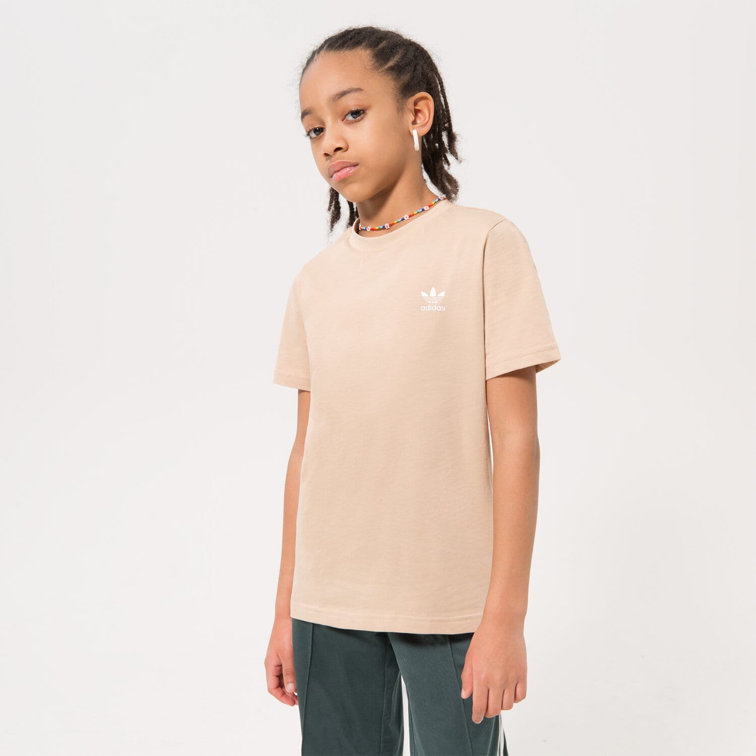Kinder T-Shirt ADIDAS T-SHIRT GIRL HK2875 Beige