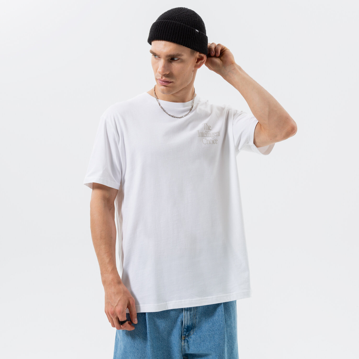 Herren T-Shirt NEW BALANCE T-SHIRT ATHLETICS INTELLIGENT CHOICE MT23502WT Weiß