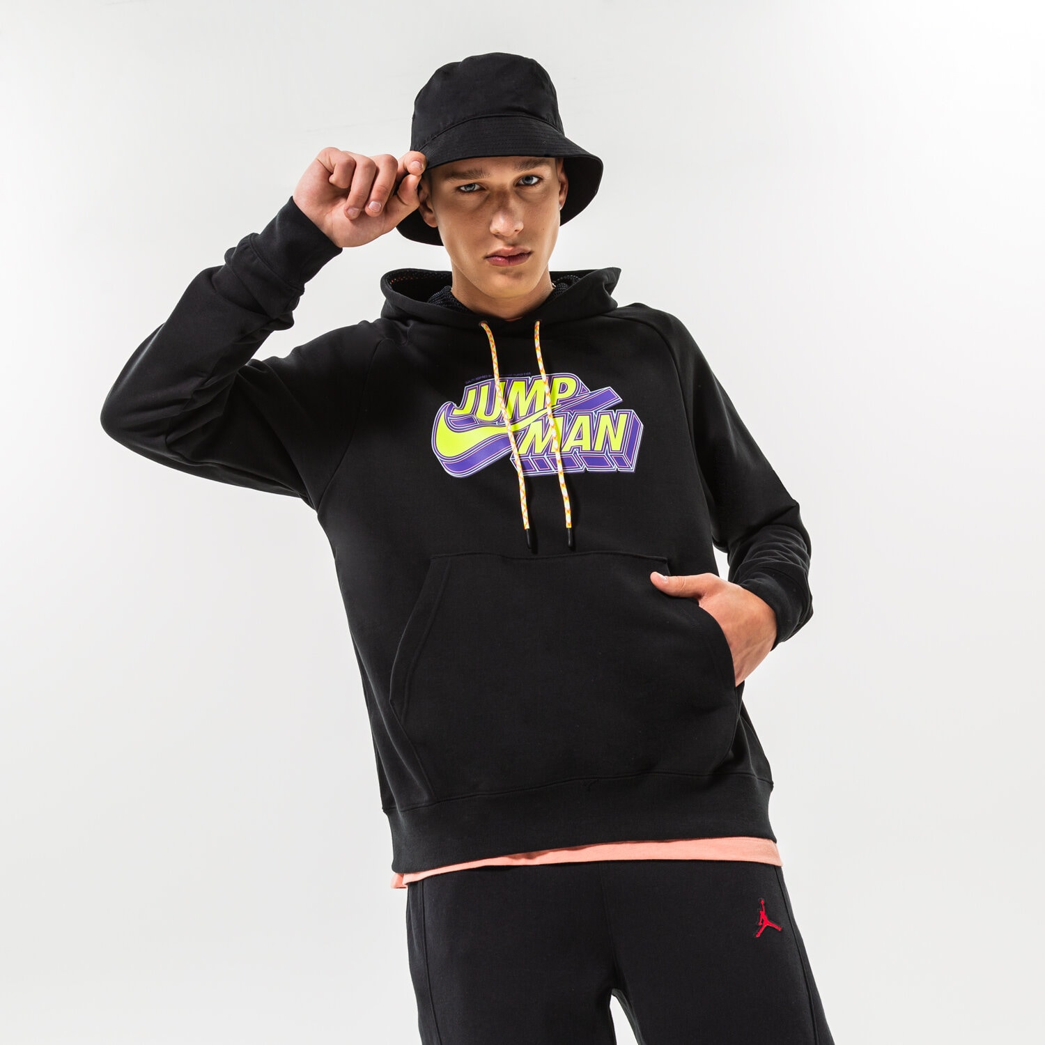 Herren JORDAN HOODIE JUMPMAN DM1402-010 Schwarz