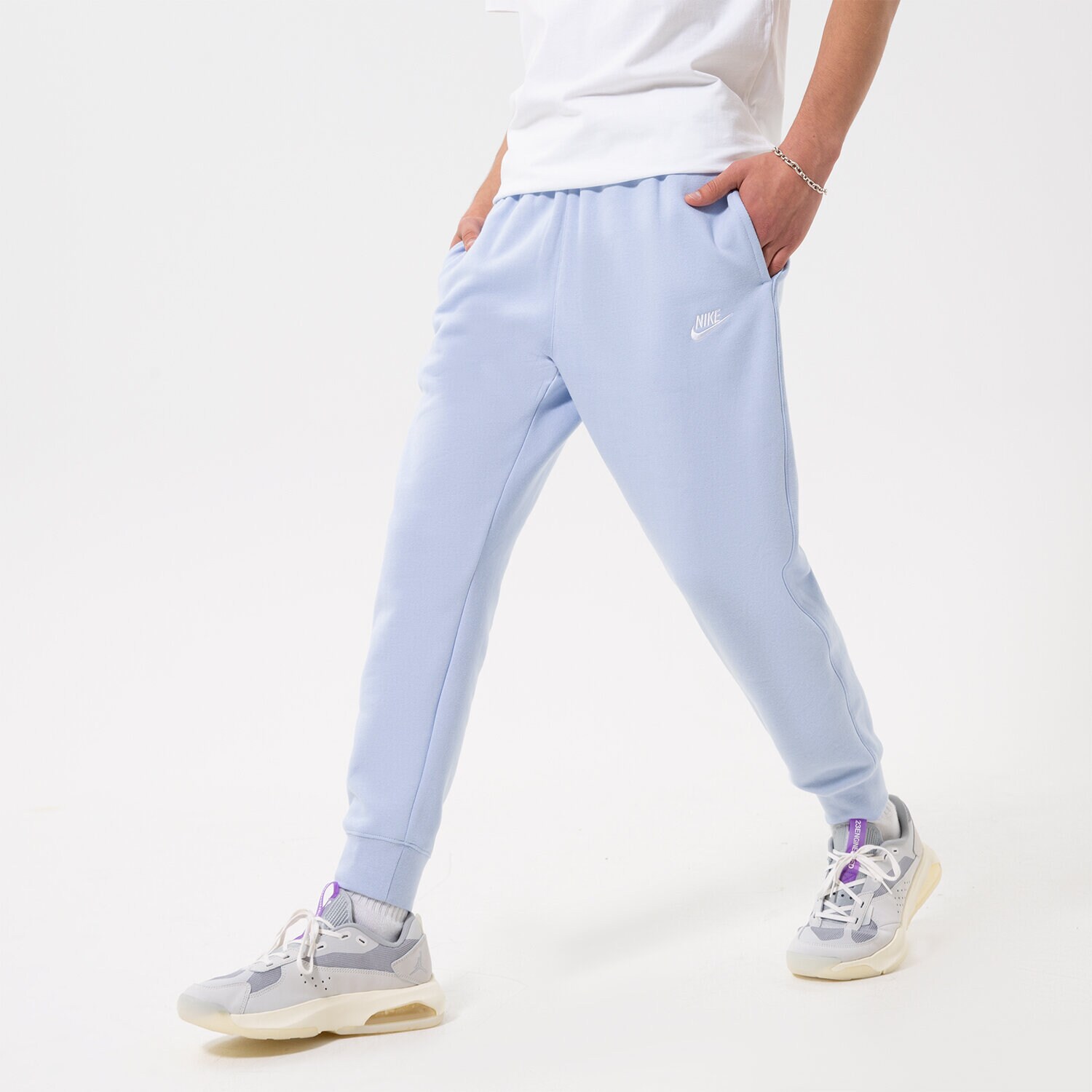 Herren Hosen NIKE HOSE M NSW CLUB JGGR BB BV2671-548 Blau