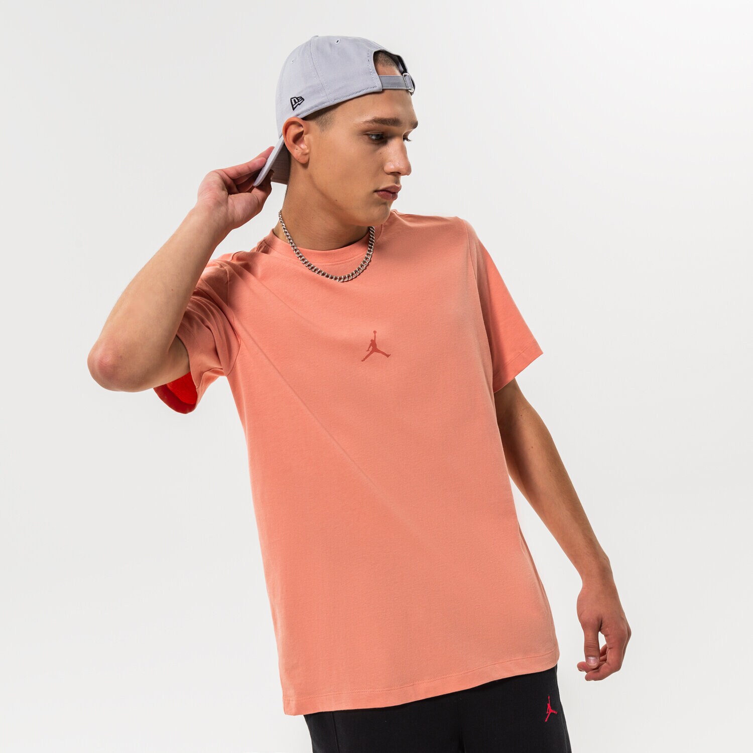Herren T-Shirt JORDAN  T-SHIRT Essentials Flight 23 DM1428-824 koralle