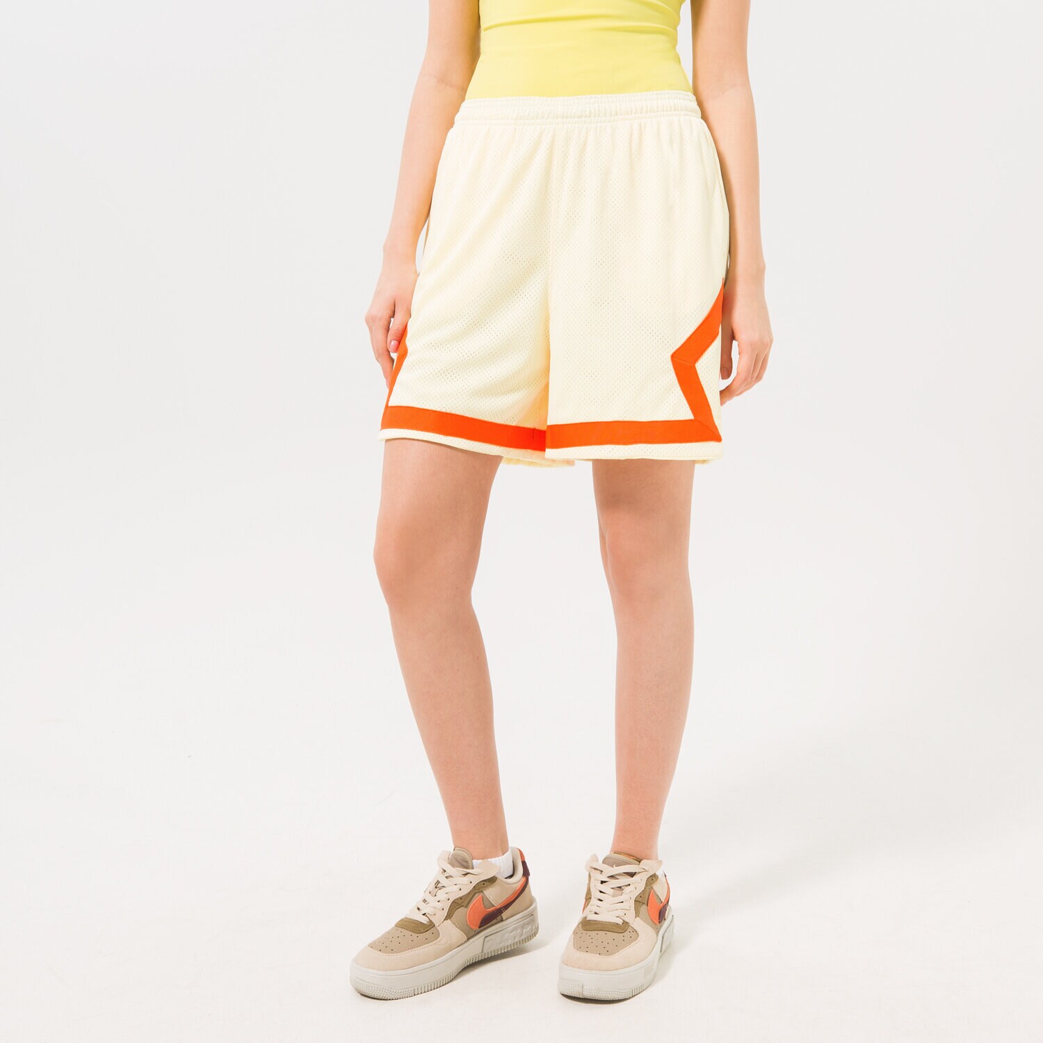 Damen Shorts JORDAN SHORTS W J HERITAGE DIAMOND S COR DO5032-821 Gelb