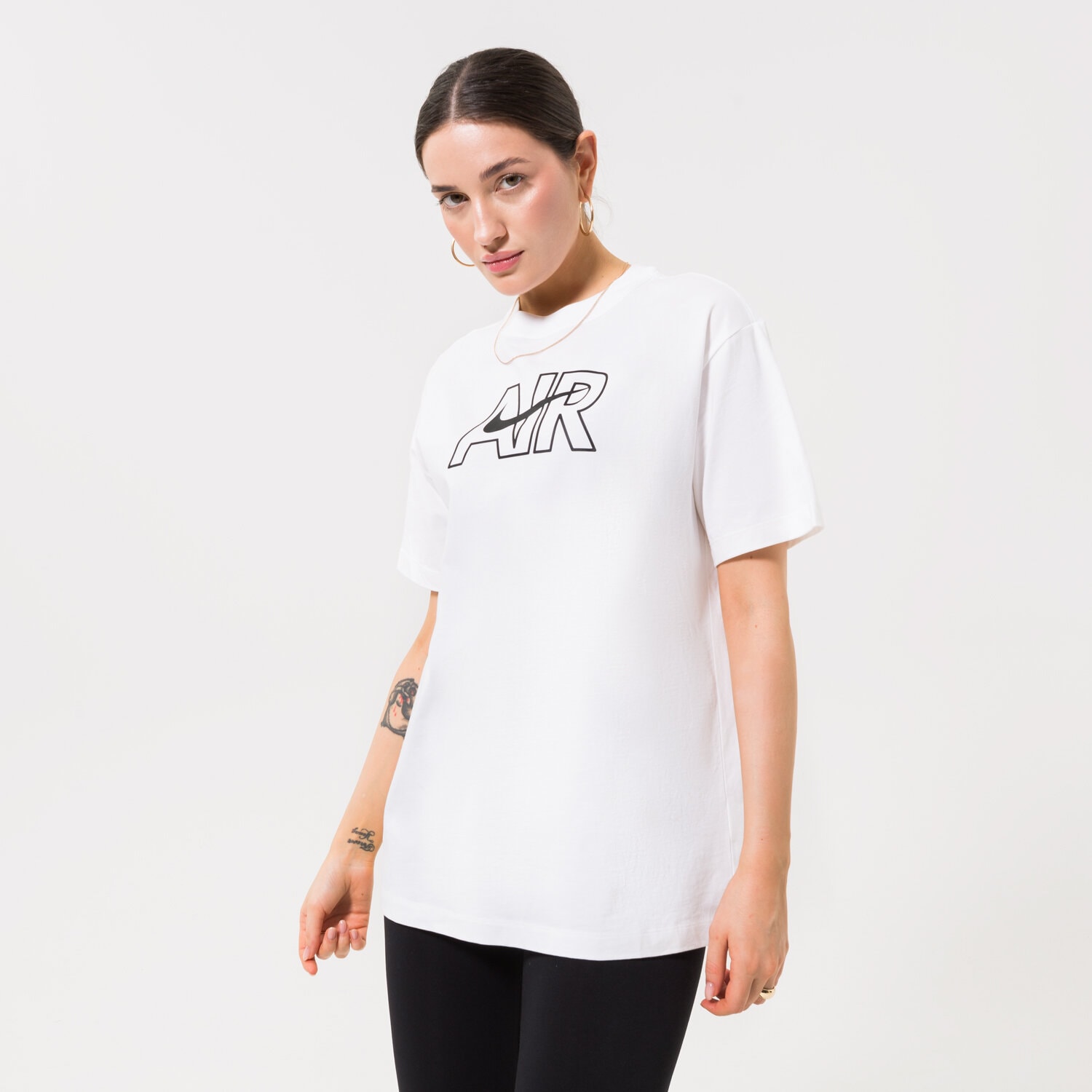 Damen T-Shirt NIKE T-SHIRT AIR BOYFRIEND T-SHIRT DN5800-100 Weiß