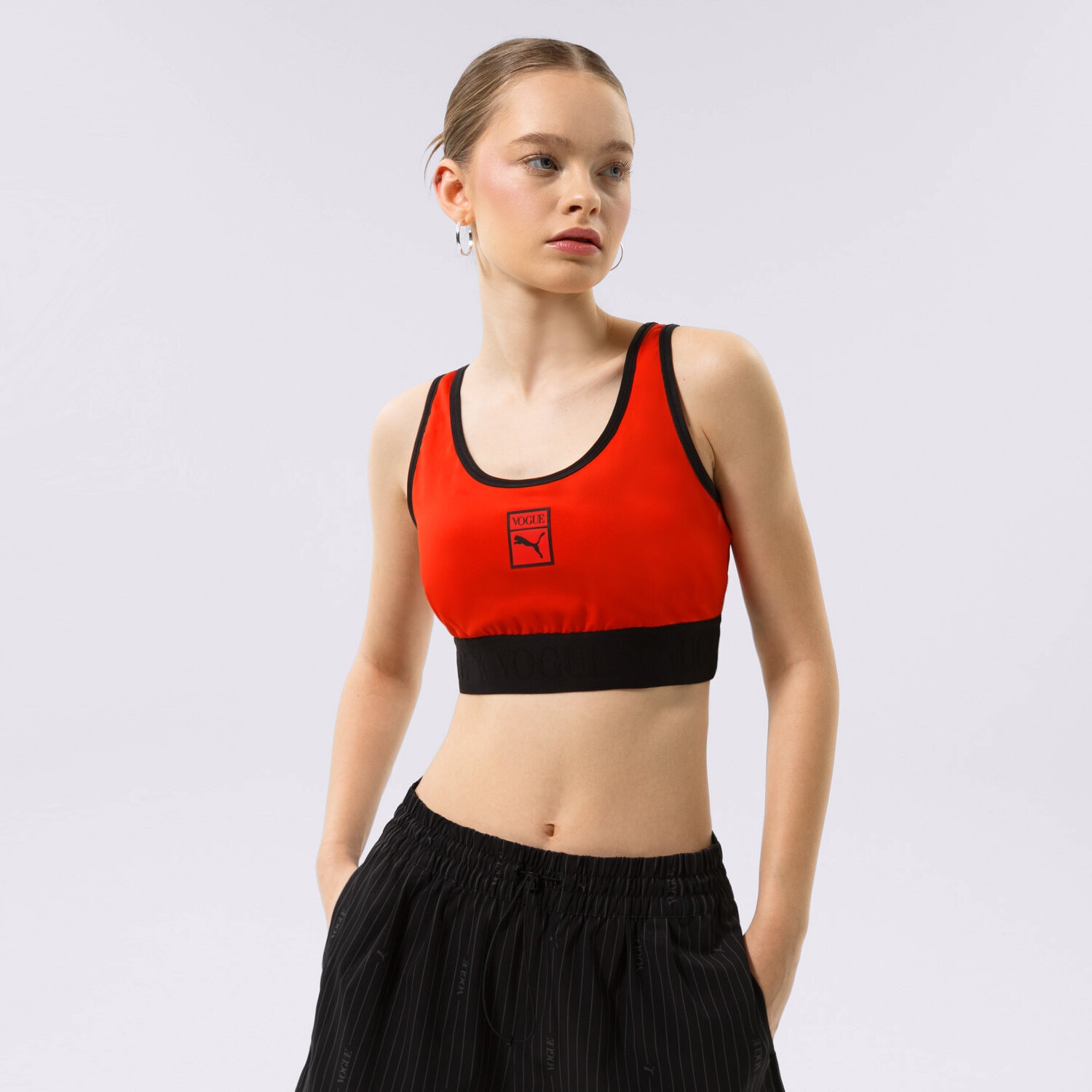 Damen T-Shirt PUMA BRA TOP PUMA X VOGUE BRA TOP 534688-95 Rot