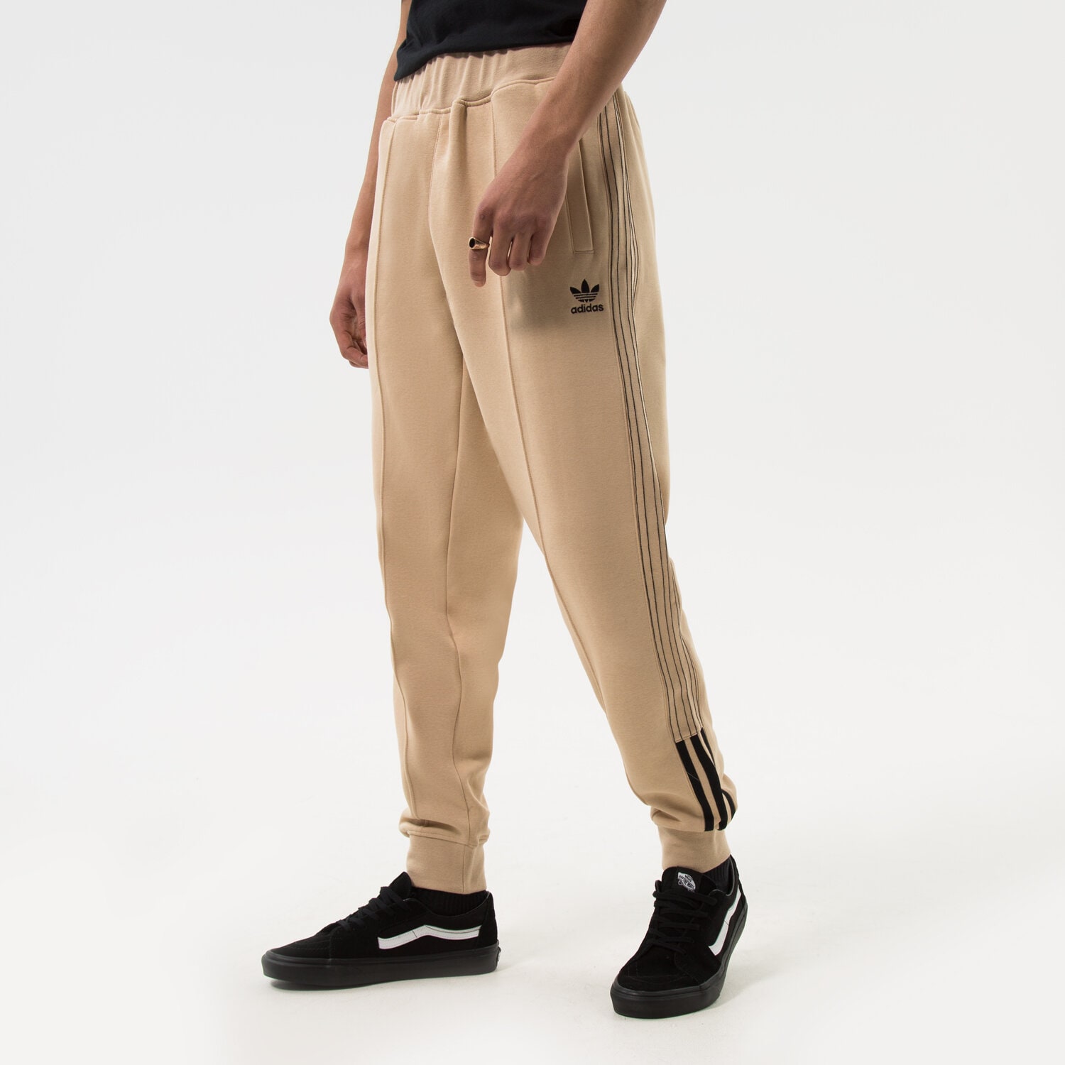 Herren Hosen ADIDAS HOSE FLEECE SST TP HI2996 Beige