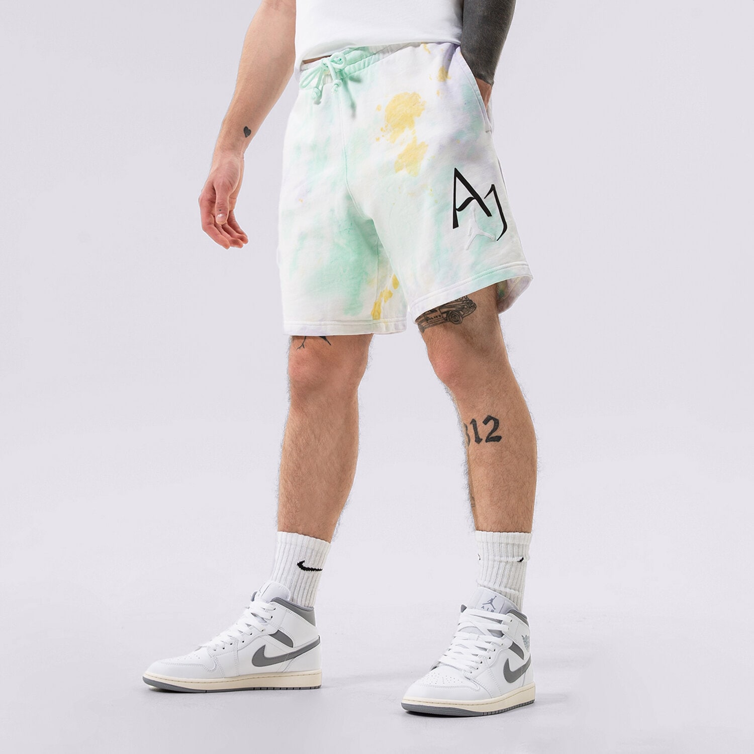 Herren Shorts JORDAN  SHORTS Jumpman Sport DNA Fleece DM1871-530 Multicolor