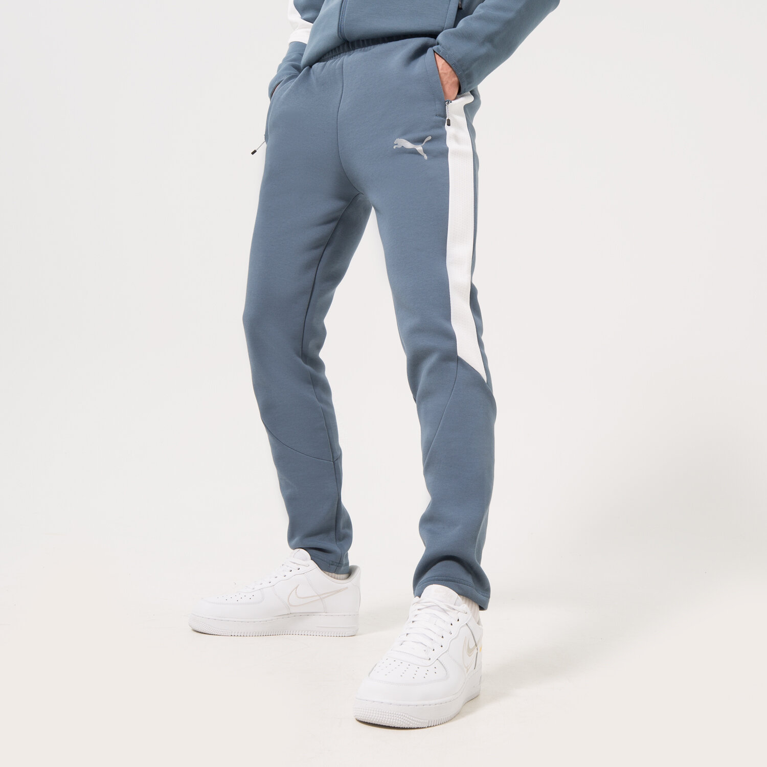 Herren Hosen PUMA HOSE PUMA EVOSTRIPE PANTS 849917-18 Blau