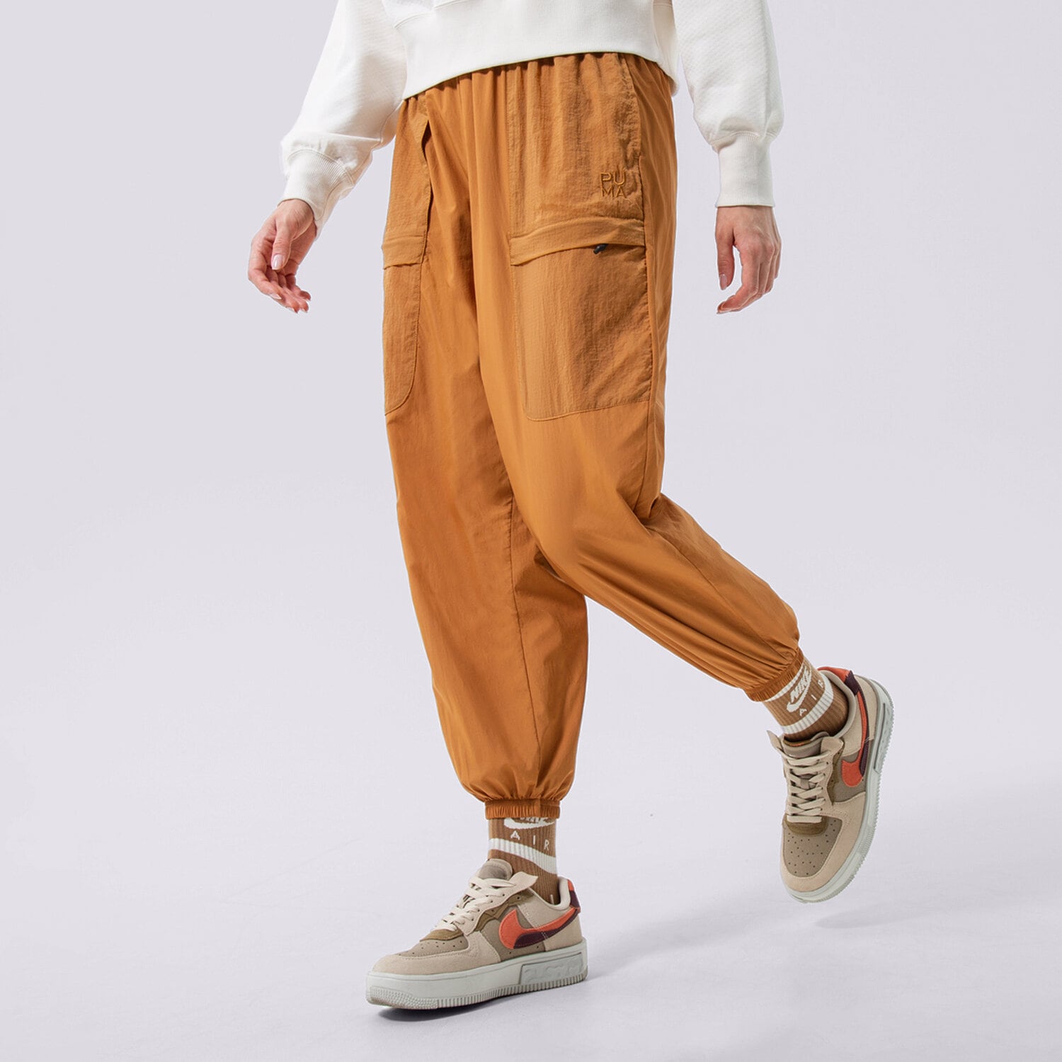 Damen Hosen PUMA HOSE PUMA INFUSE WOVEN PANTS 536106-74 Gelb