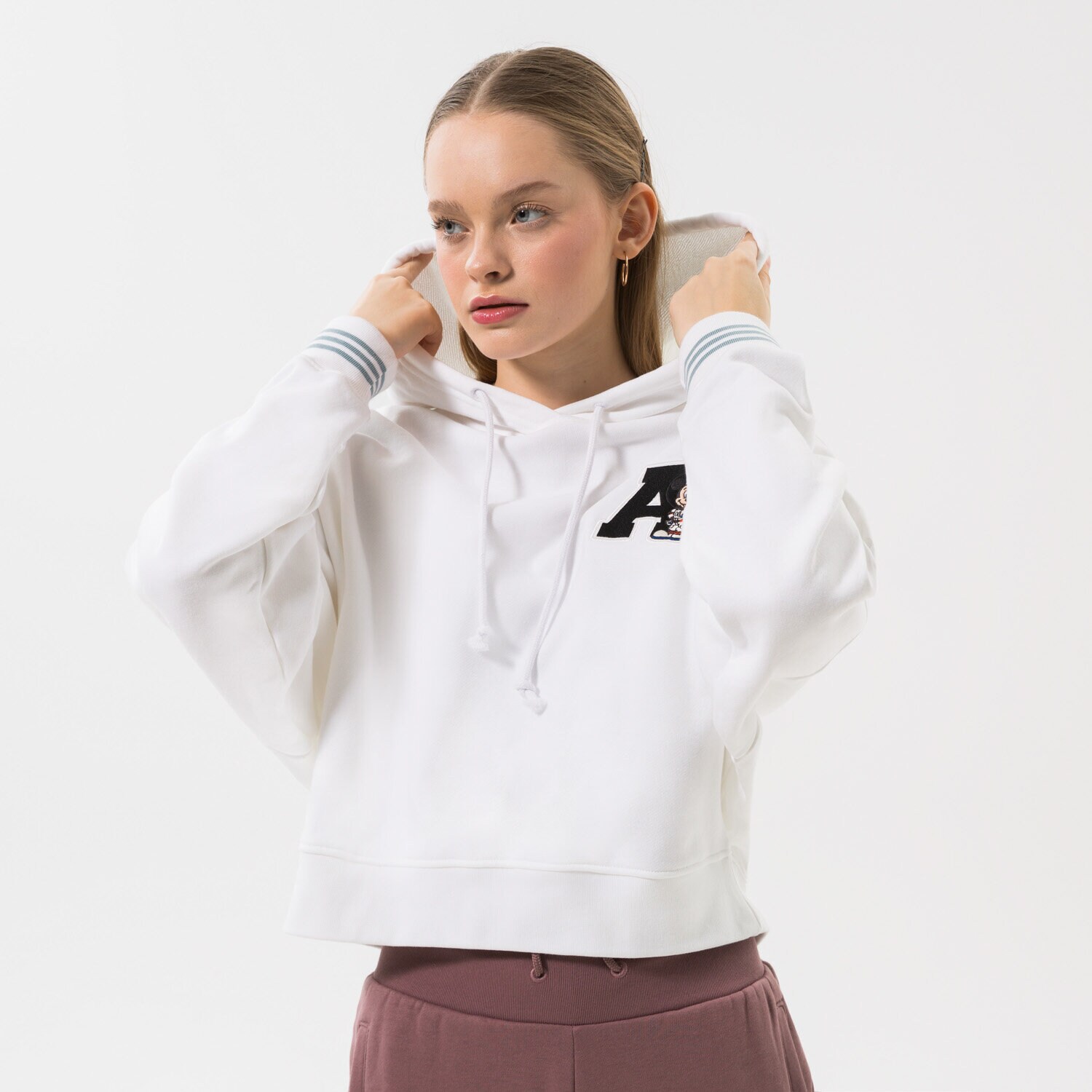Damen ADIDAS HOODIE DISNEY HOODIE HL9055 Weiß
