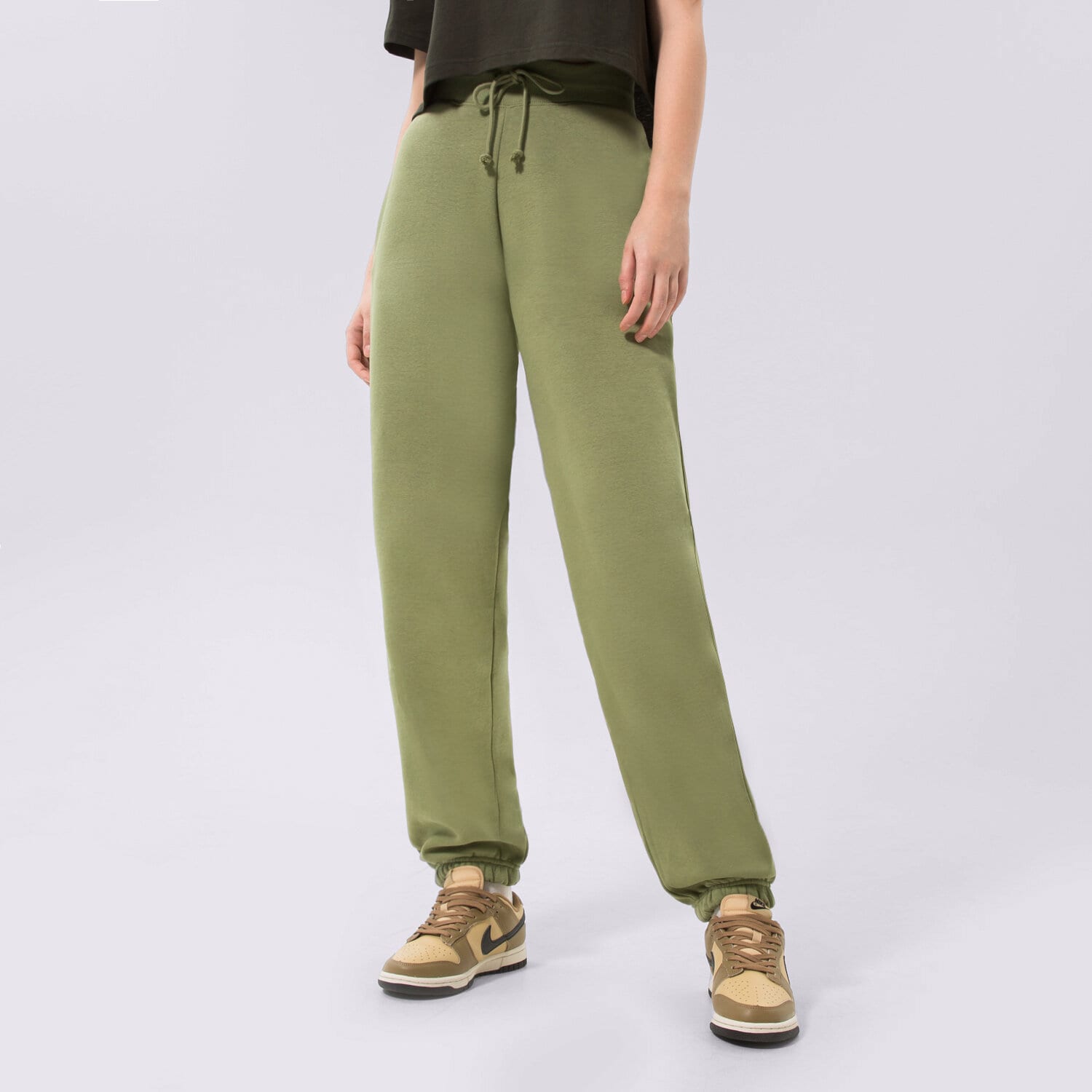 Damen Hosen NIKE HOSE W NSW PHNX FLC HR OS PANT DQ5887-334 Grün