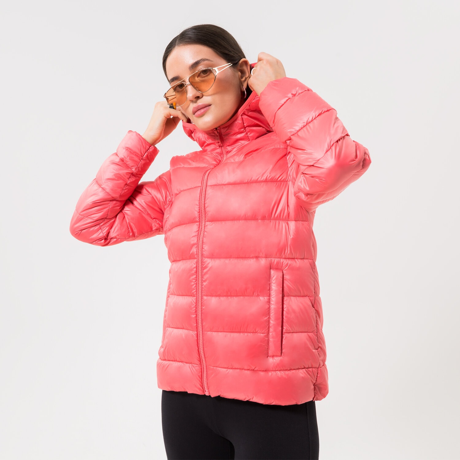 Damen Winterjacke CHAMPION JACKE WINTER HOODED POLYFILLED JACKET