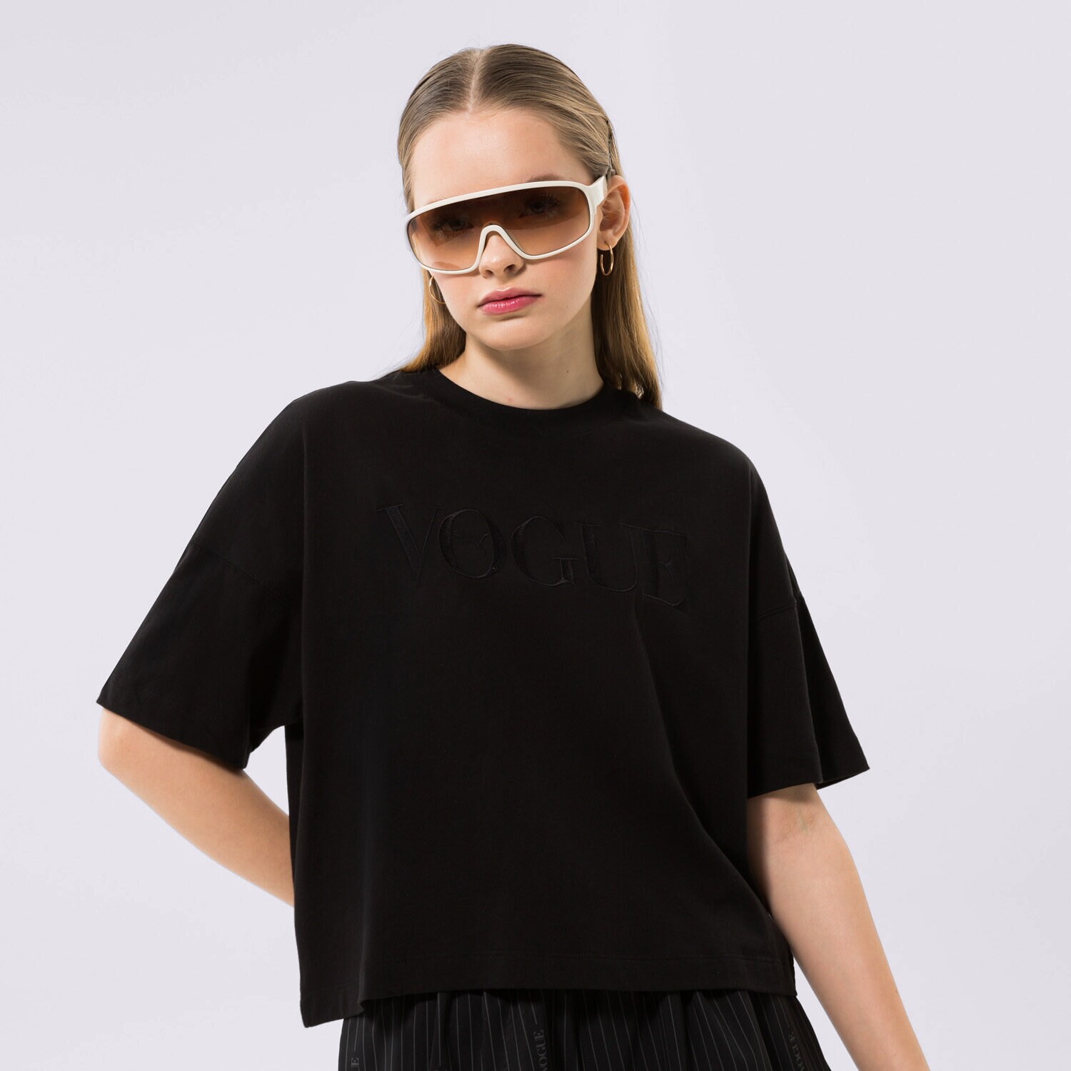 Damen T-Shirt PUMA T-SHIRT PUMA X VOGUE GRAPHIC TEE 534691-01 Schwarz