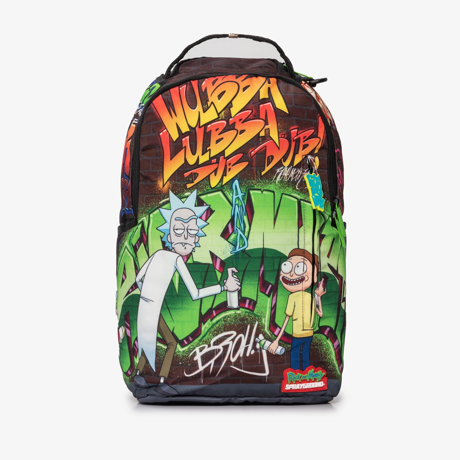 Damen Rucksack SPRAYGROUND RUCKSACK RICK AND MORTY GRAFFITI DLXR 910B4090NSZ Multicolor