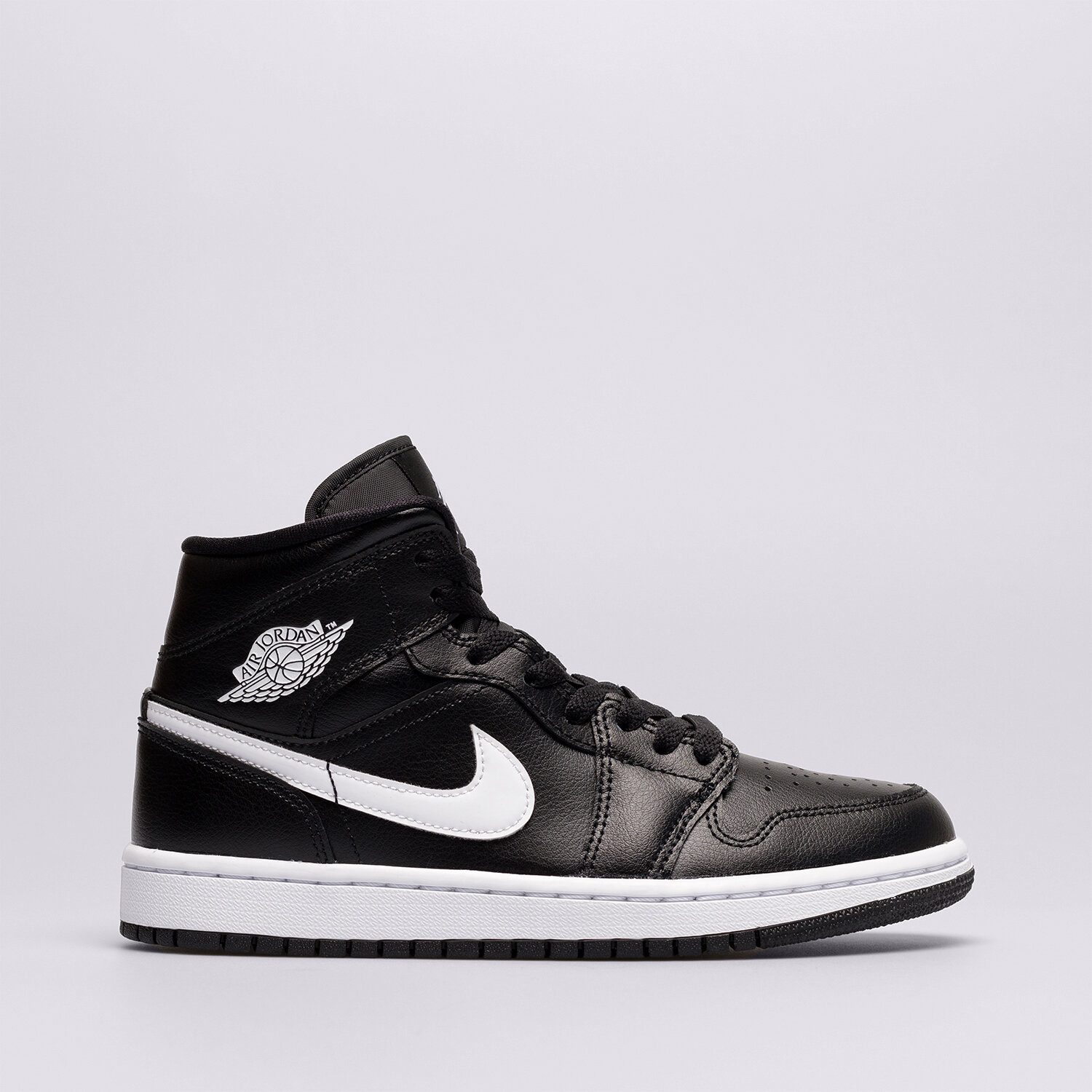 Damen Sneaker WMNS AIR JORDAN 1 MID DV0991-001 Schwarz