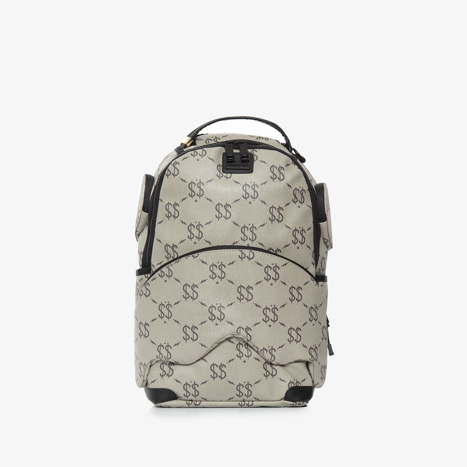 Damen Rucksack SPRAYGROUND RUCKSACK DOUBLE MONEY DLX BACKPACK 910B4636NSZ Grau