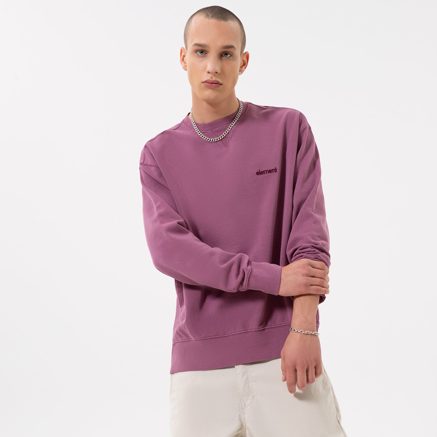 Herren ELEMENT SWEATSHIRT CORNELL 3.0 CREW F1CRD1-4964 Violet