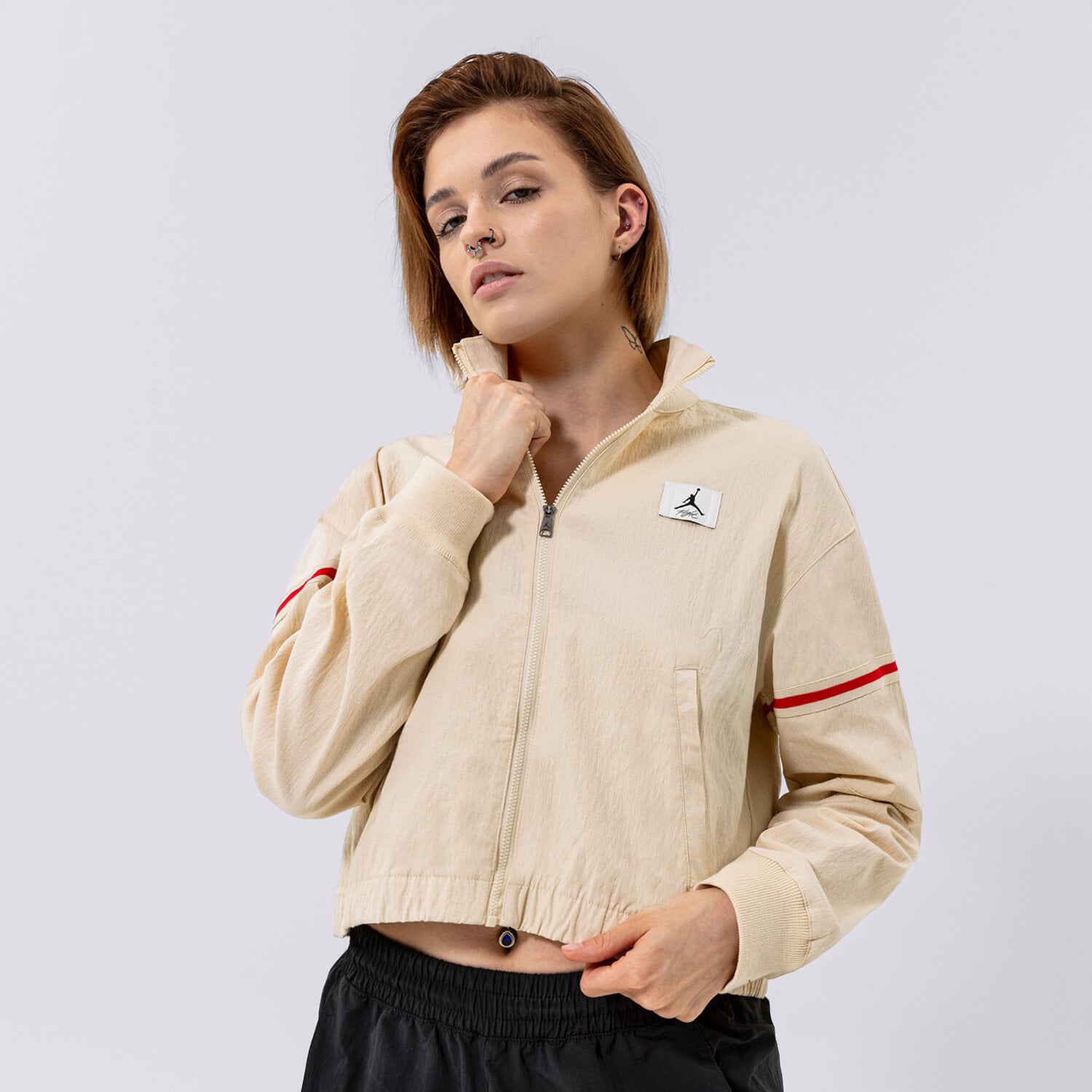 Damen Übergangsjacke JORDAN JACKE W J FLIGHT WVN JACKET DQ4625-234 Beige