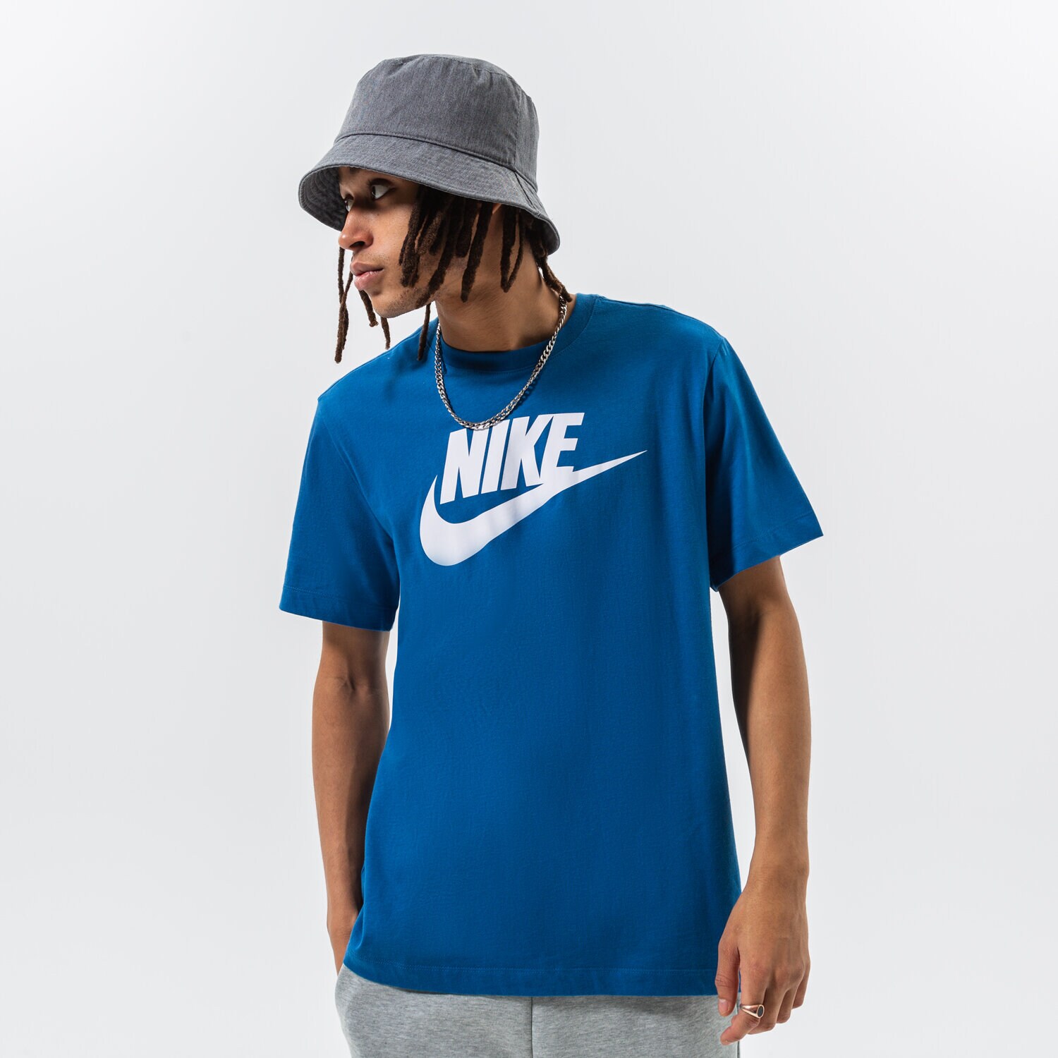 Herren T-Shirt NIKE T-SHIRT NIKE SPORTSWEAR AR5004-408 Blau