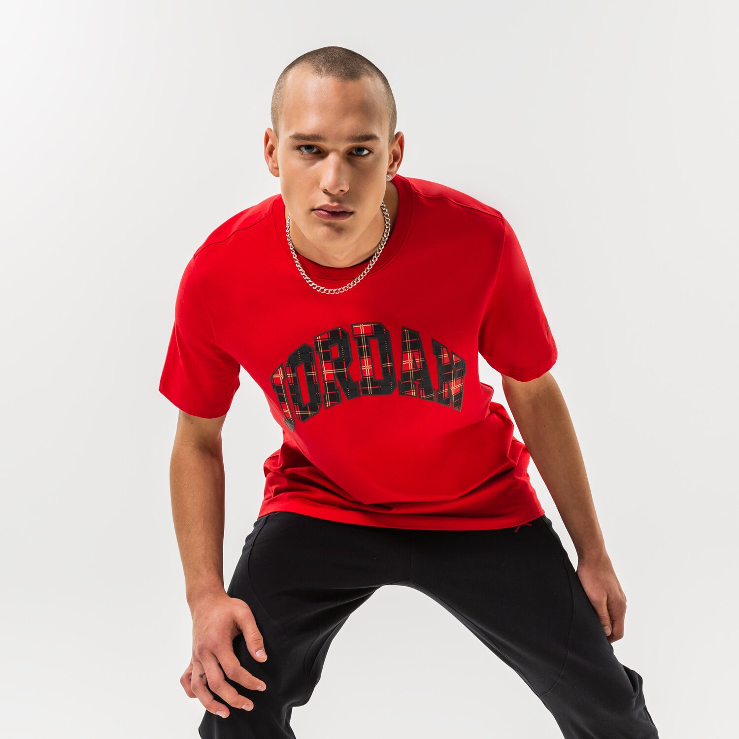 Herren T-Shirt JORDAN T-SHIRT M J BRAND HOL CREW DV1433-612 Rot