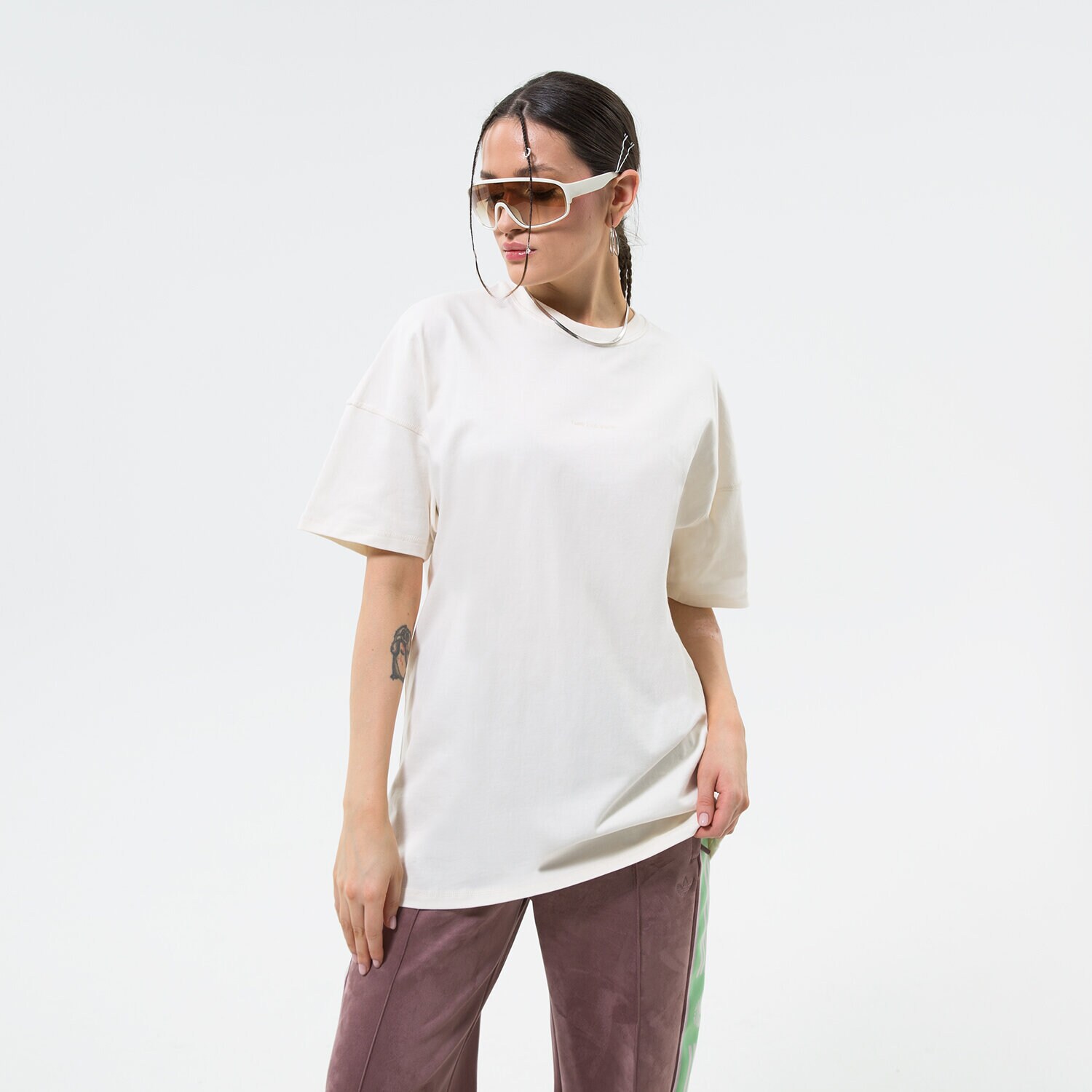 Damen T-Shirt NEW BALANCE T-SHIRT ATHLETICS NATURE STATE WT23556GIE Weiß