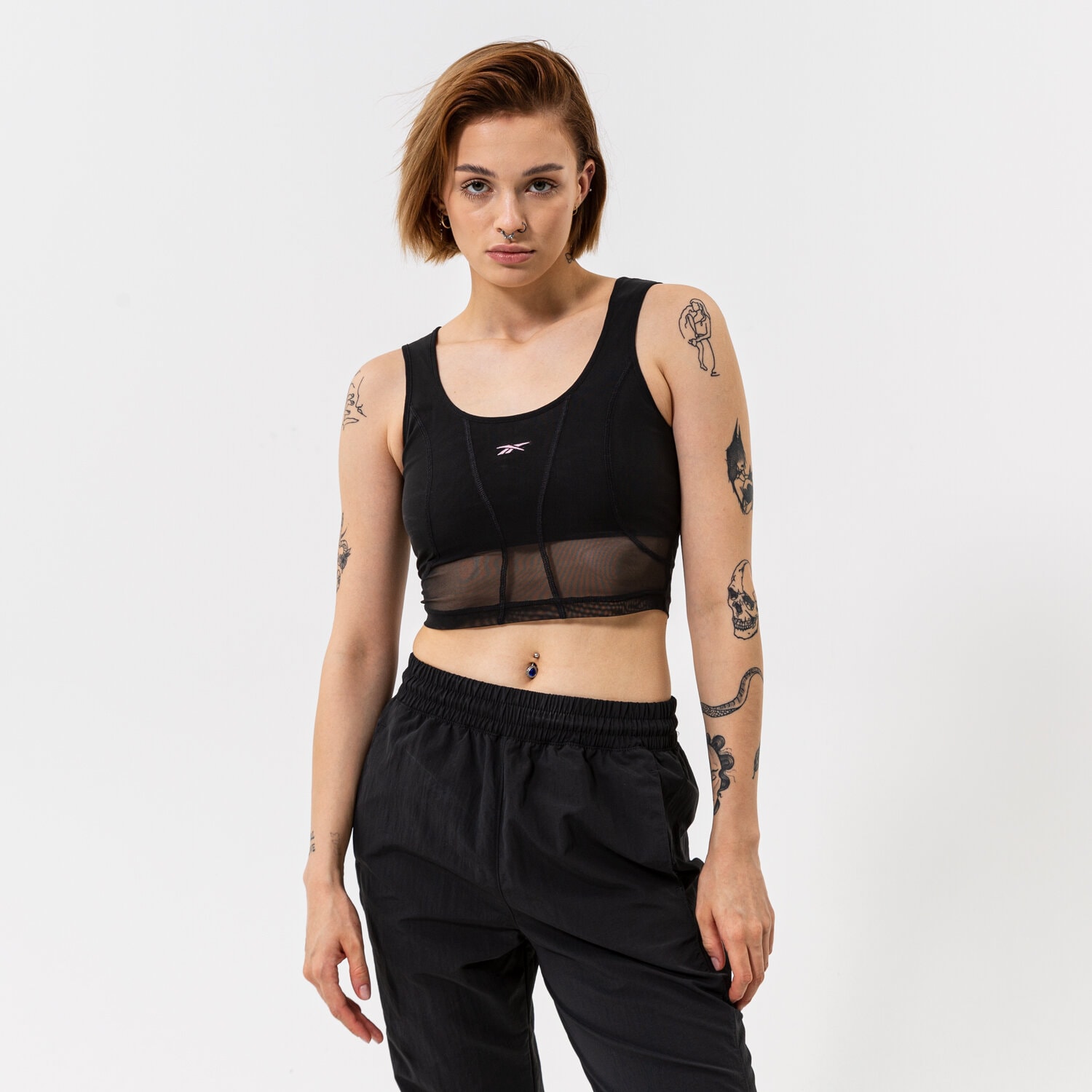 Damen T-Shirt REEBOK TANK CL HERITAGE TANK HG1175 Schwarz