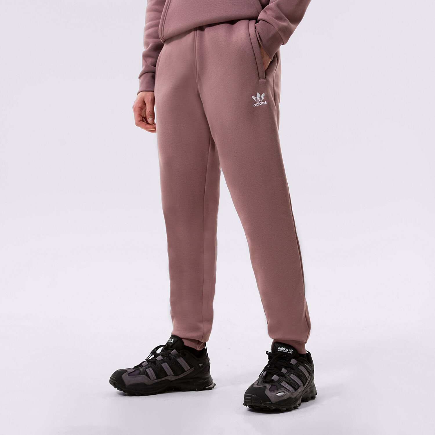Herren Hosen ADIDAS HOSE ESSENTIALS PANT HK0105 Beige