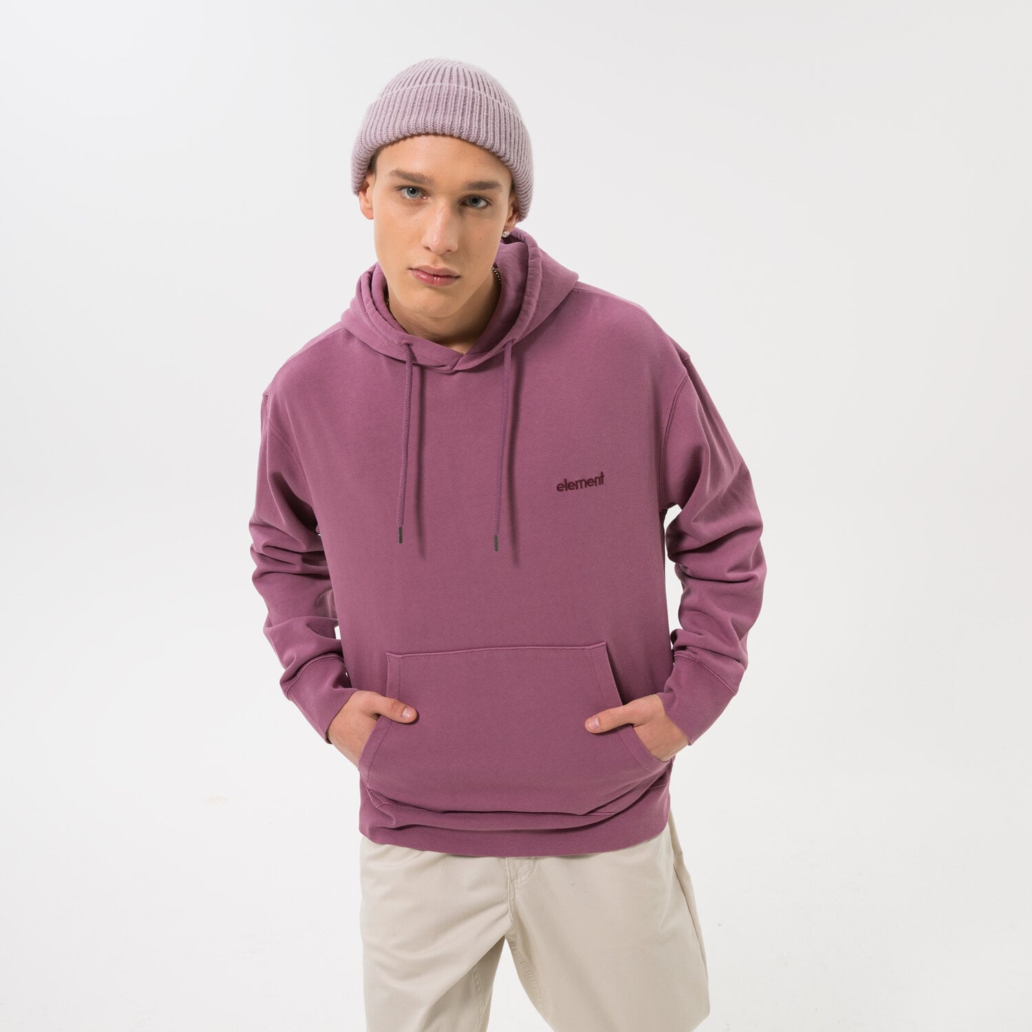 Herren ELEMENT HOODIE CORNELL 3.0 PO F1HOB1-4964 Violet