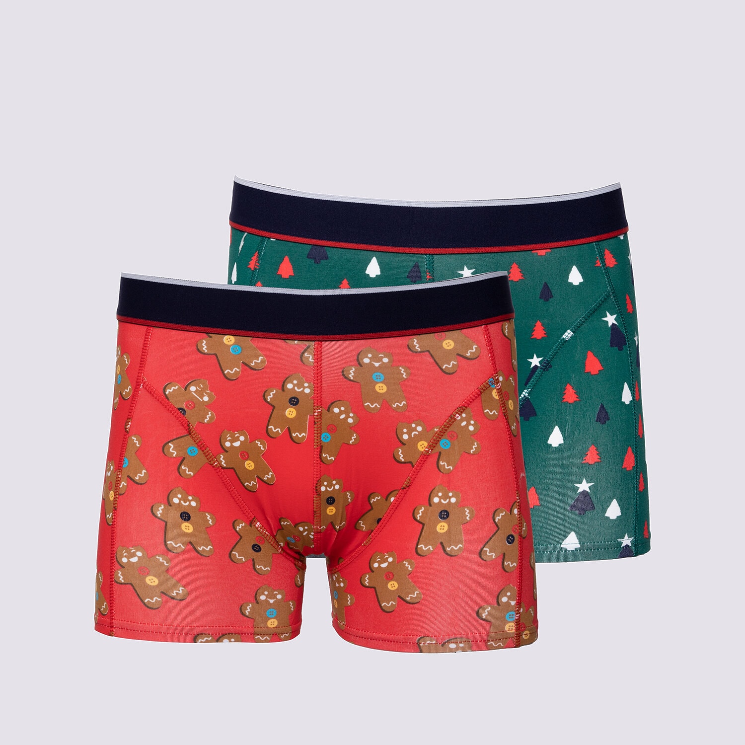 Herren Unterwäsche CONFRONT INNE CONFRONT\BOXERSHORTS XMAS CF322BOX60001 Multicolor