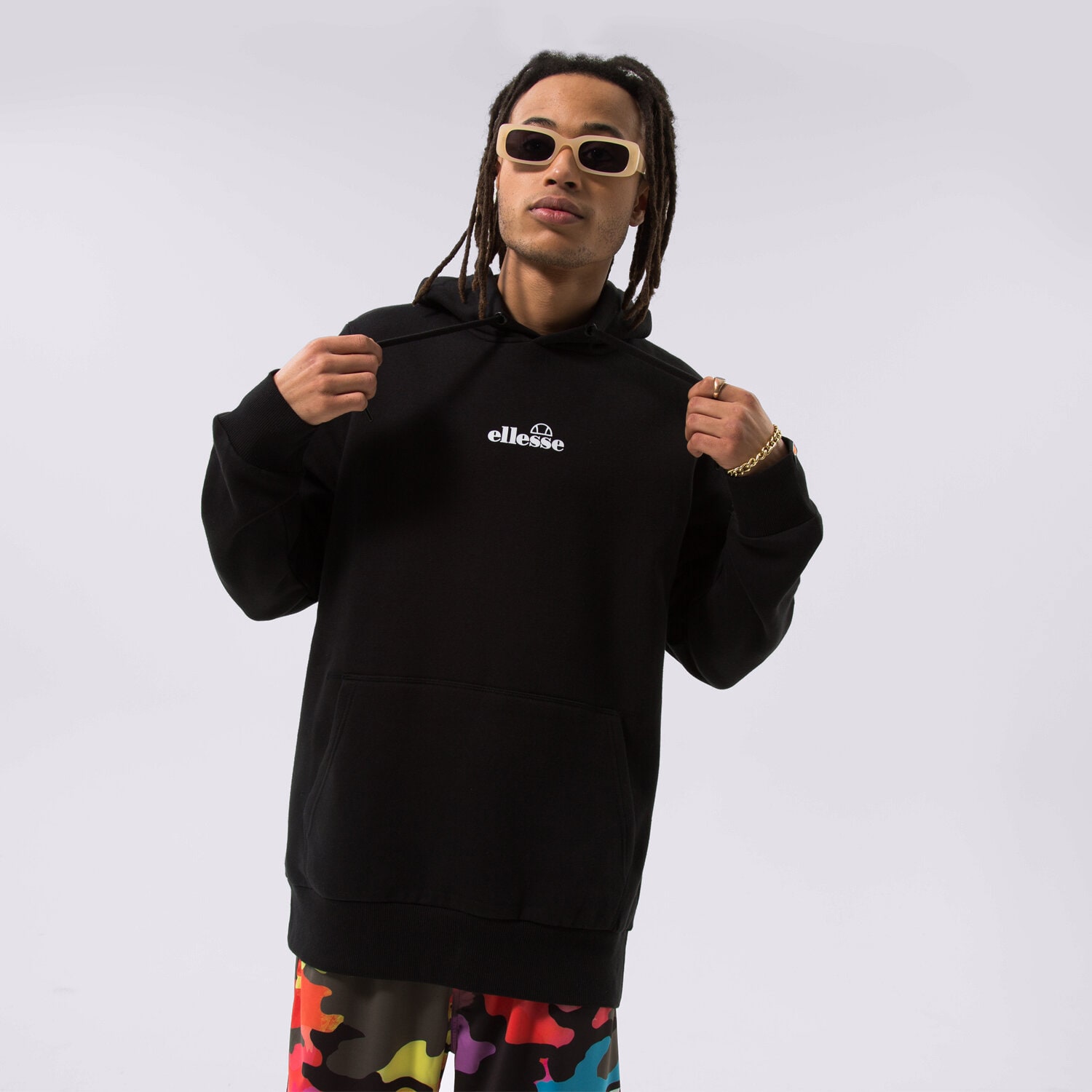 Herren ELLESSE HOODIE PERSHUTA BLK OH HOODY SHP16466011 Schwarz