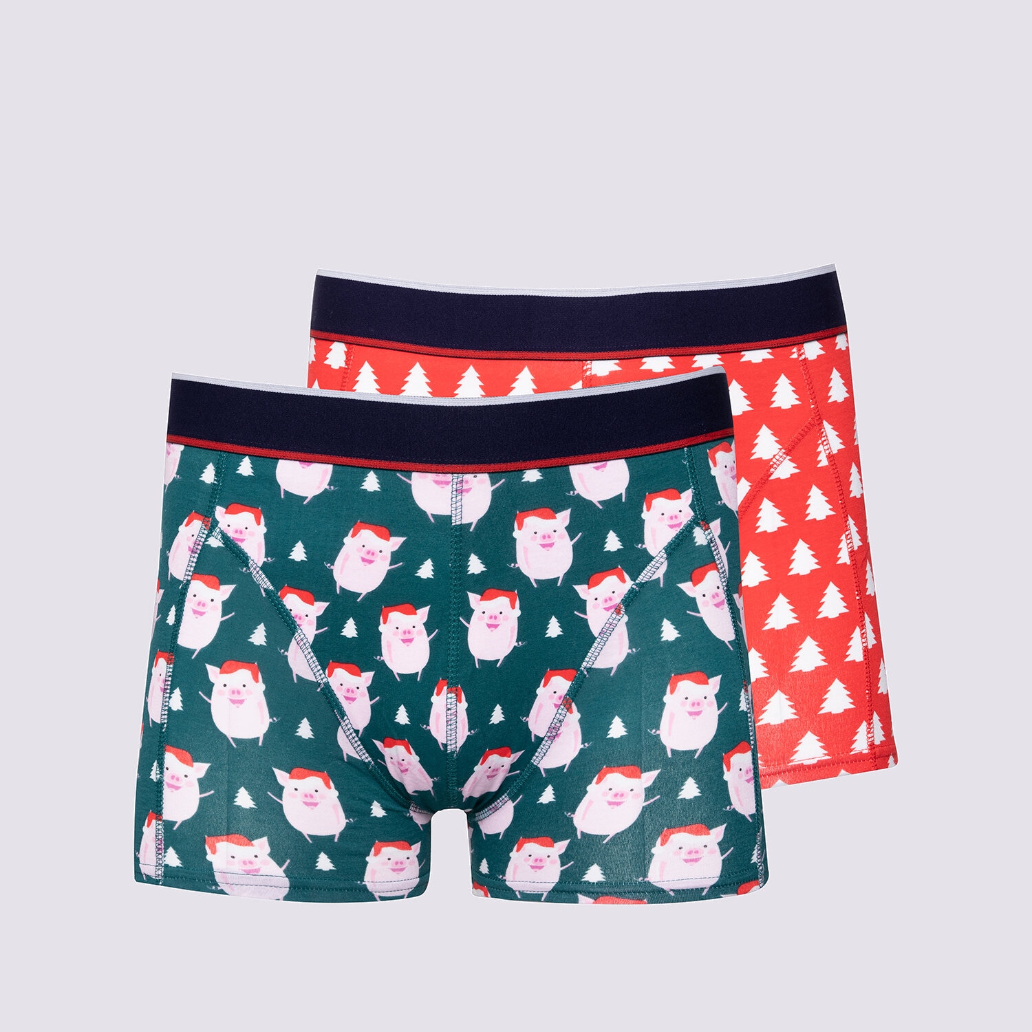 Herren Unterwäsche CONFRONT INNE CONFRONT\BOXERSHORTS XMAS CF322BOX61001 Multicolor