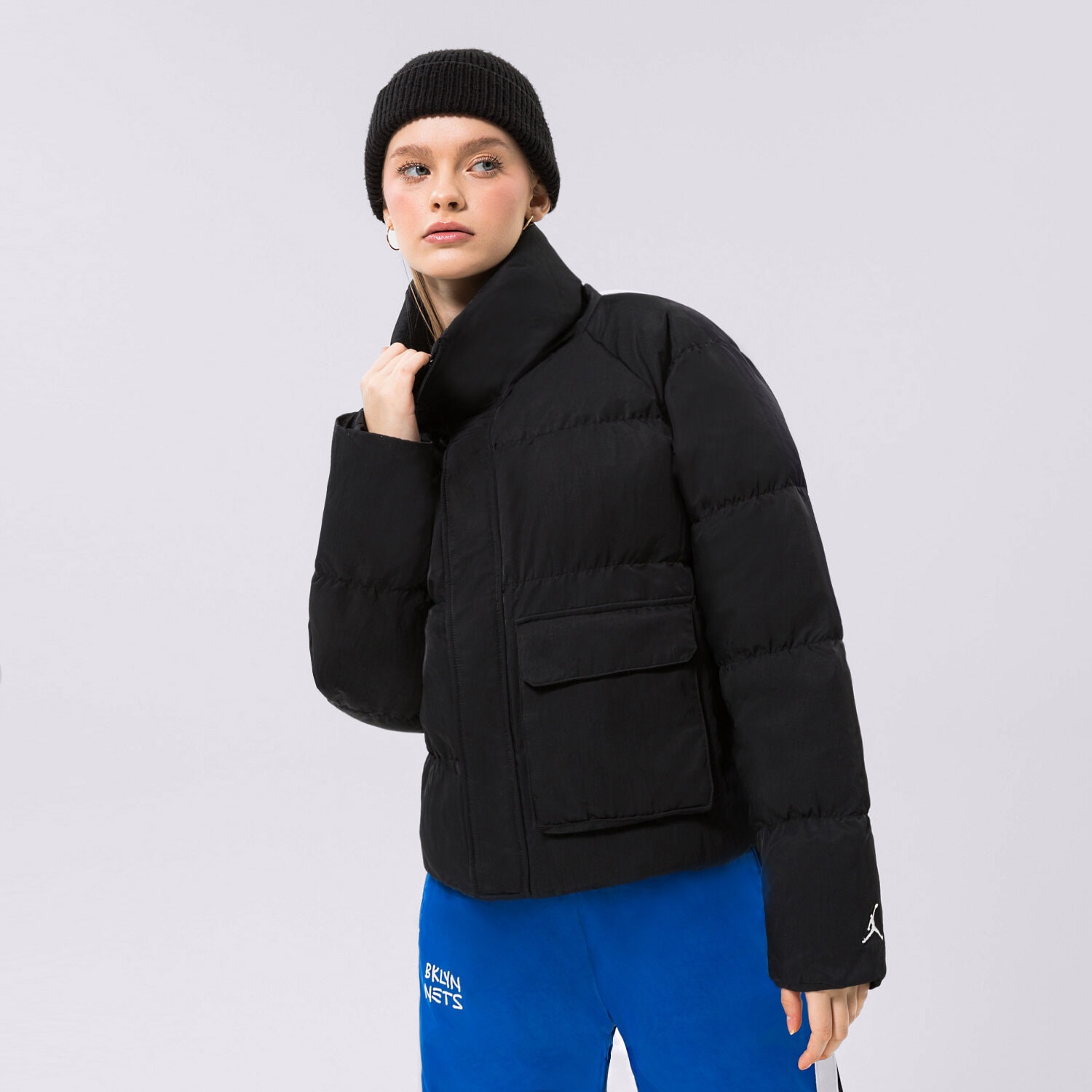 Damen Winterjacke JORDAN JACKE WINTER W J FLIGHT PUFFER CORE DR0546-010 Schwarz