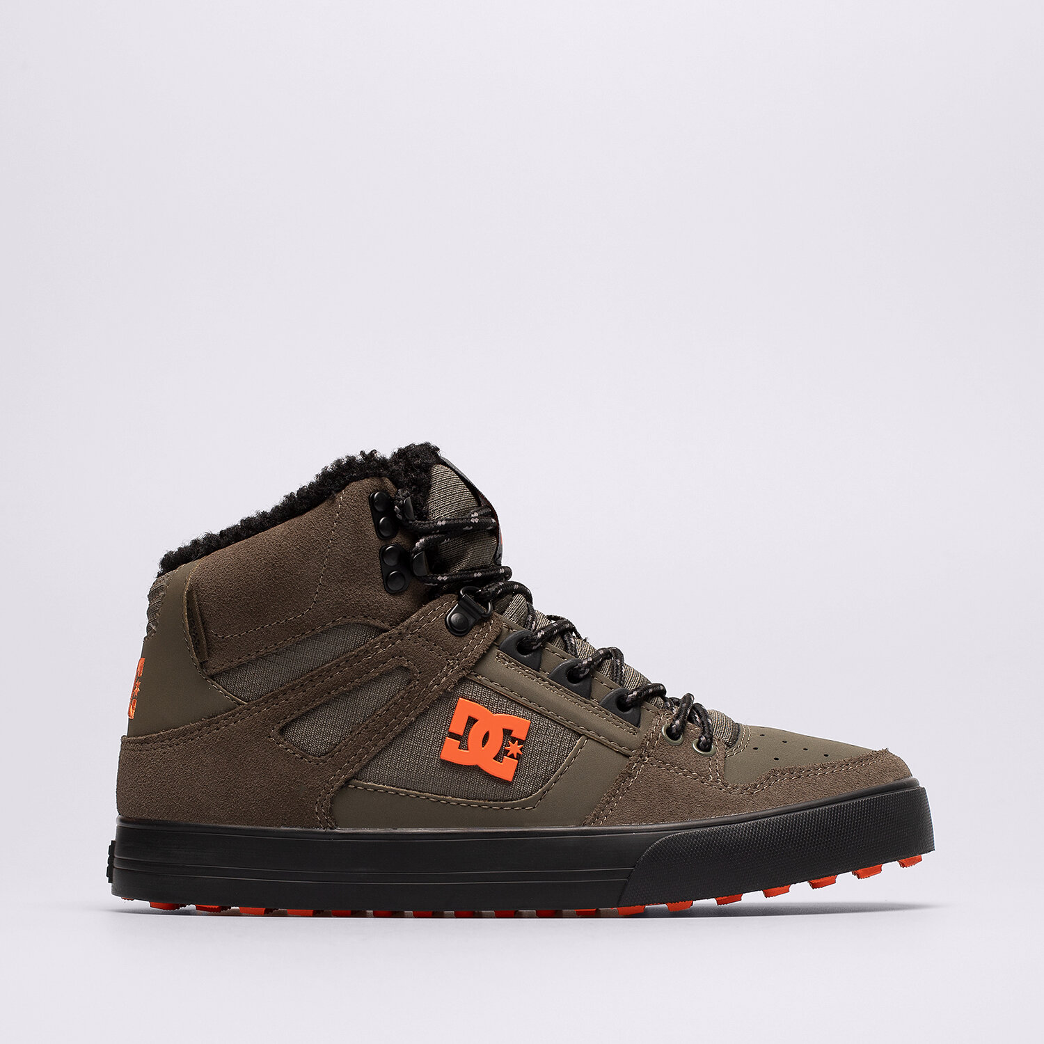 Herren Outdoor Schuhe DC PURE HIGH-TOP WC WNT ADYS400047DOO Khaki