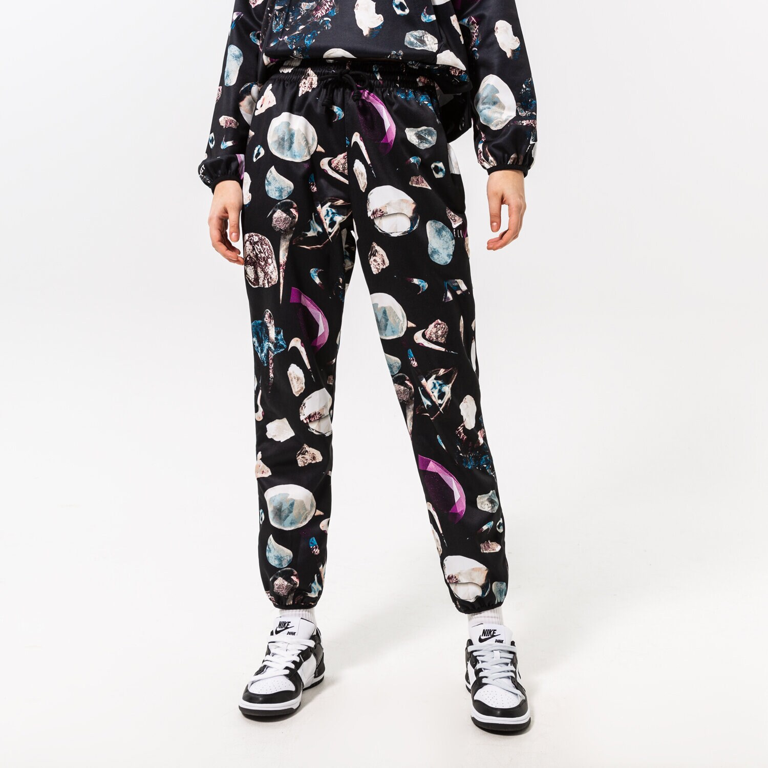 Damen Hosen NIKE HOSE W NK DF SI SSNL PANT NBA DQ6905-010 Schwarz