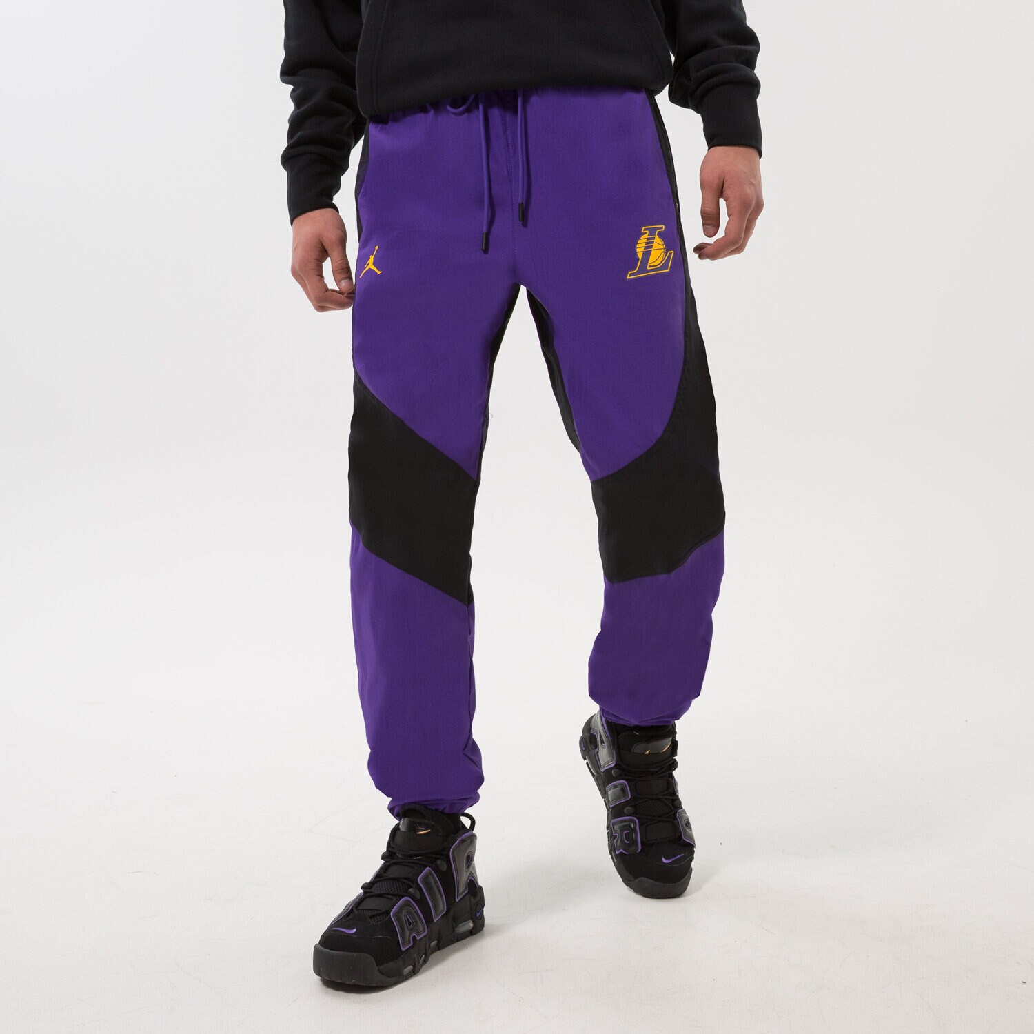 Herren Hosen NIKE HOSE LAL M NK PANT WVN CTS ST SA NBA DN4720-504 Violet
