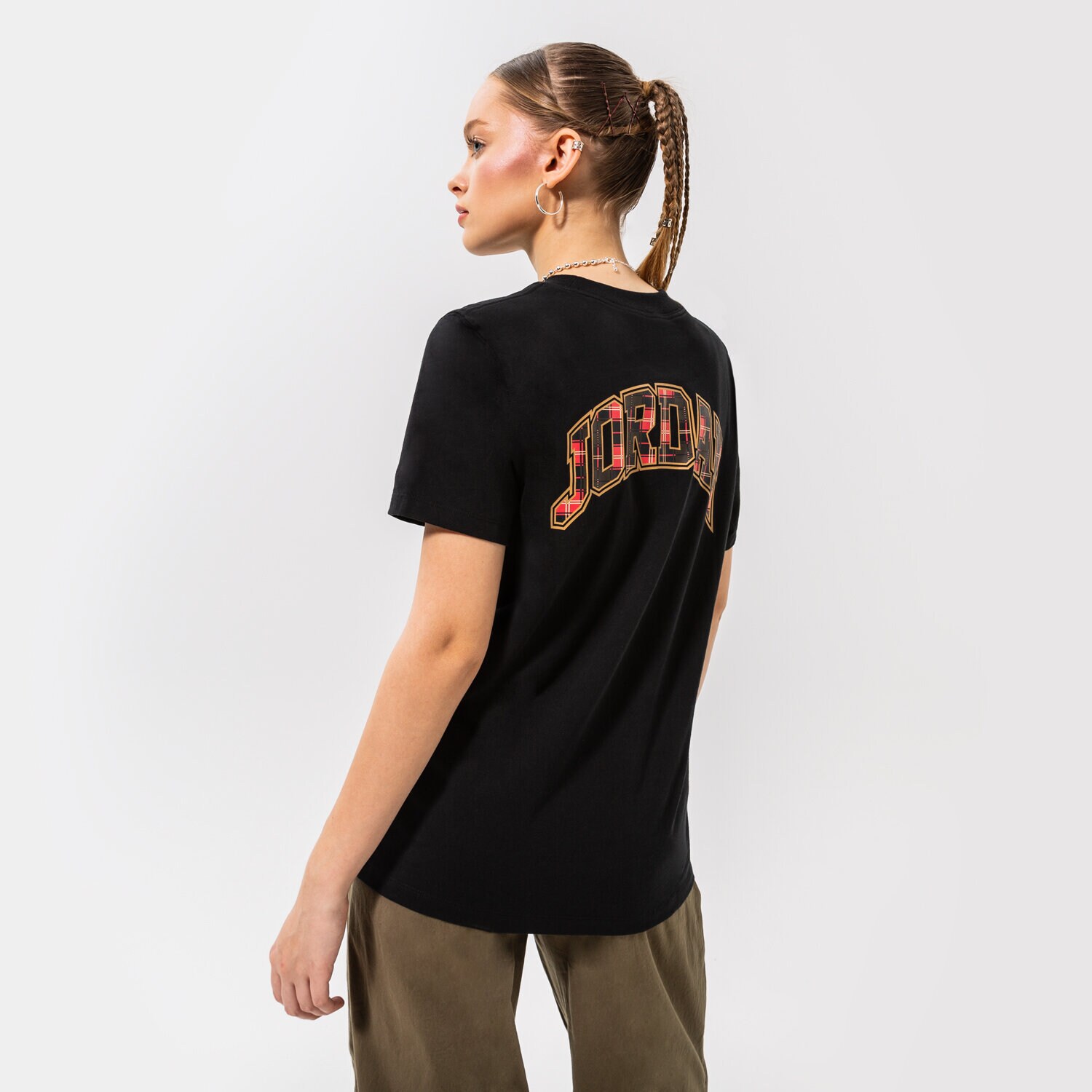 Damen T-Shirt JORDAN T-SHIRT W J FLT PLD CRW TEE CORE DV1999-010 Schwarz