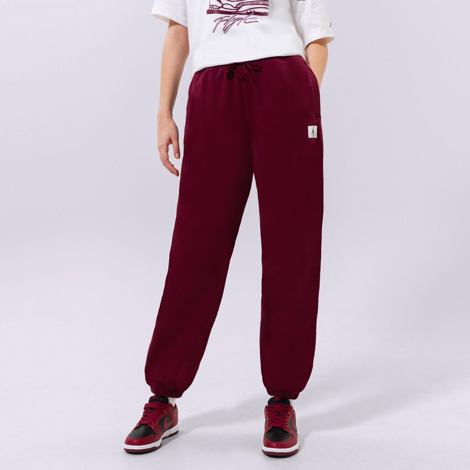 Damen Hosen JORDAN HOSE W J FLT FLC PANT DQ4607-645 Dunkelrot