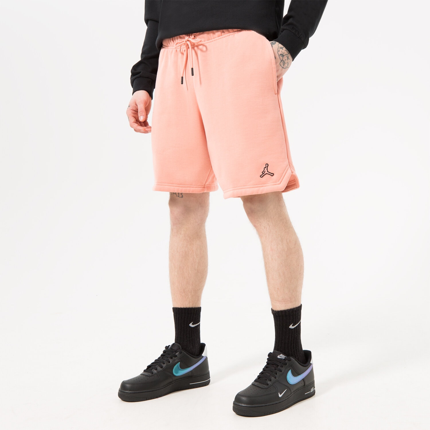 Herren Shorts JORDAN SHORTS ESSENTIAL FLEECE SHORTS DA9826-824 koralle