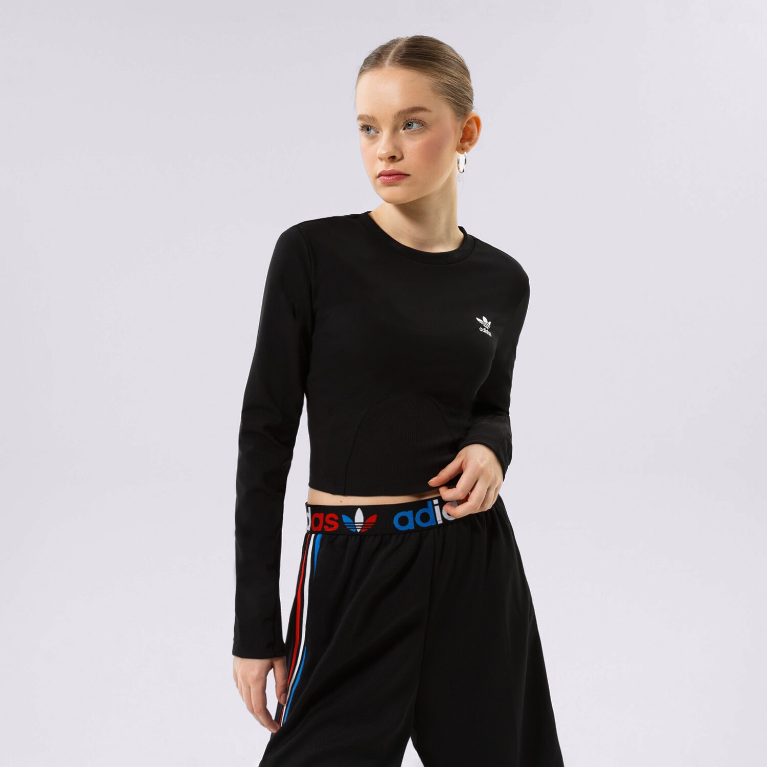 Damen T-Shirt ADIDAS TOP HF2084 HF2084 Schwarz