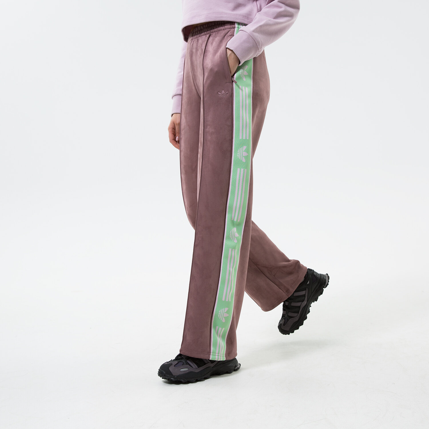 Damen Hosen ADIDAS HOSE TRACK PANT HM1518 Weiß