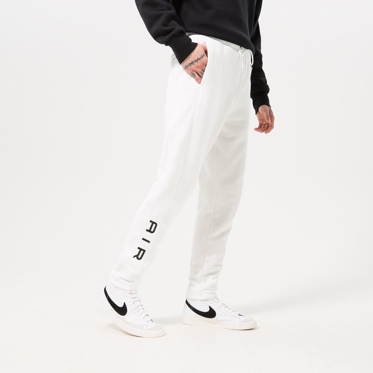 Herren Hosen NIKE HOSE M NSW AIR FT PANT DQ4202-100 Weiß