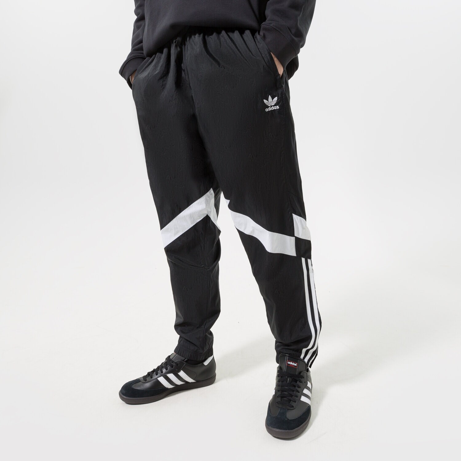 Herren Hosen ADIDAS HOSE WOVEN TP HK7325 Schwarz