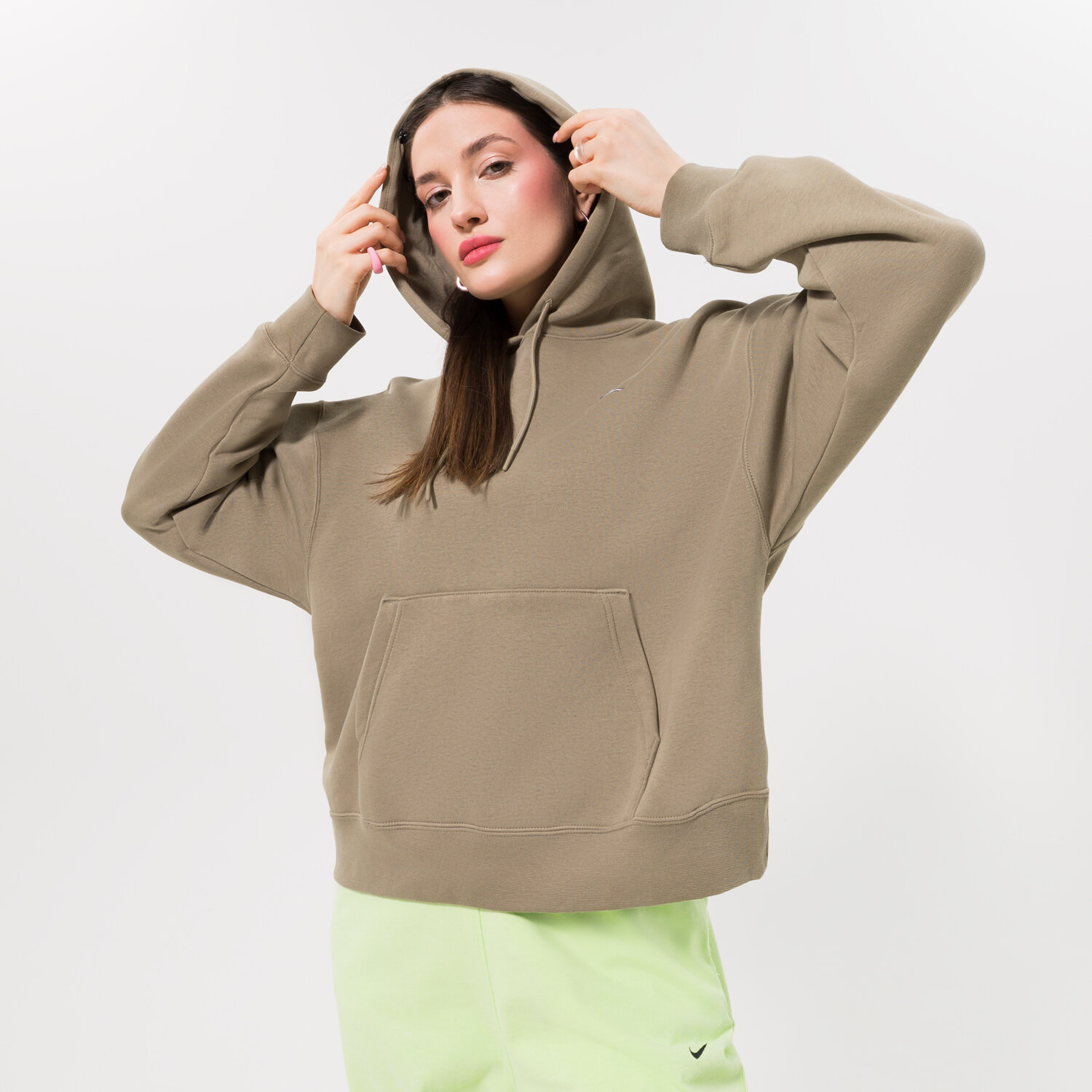 Damen JORDAN HOODIE W J BRKLN FLC PO DQ4458-352 Grün
