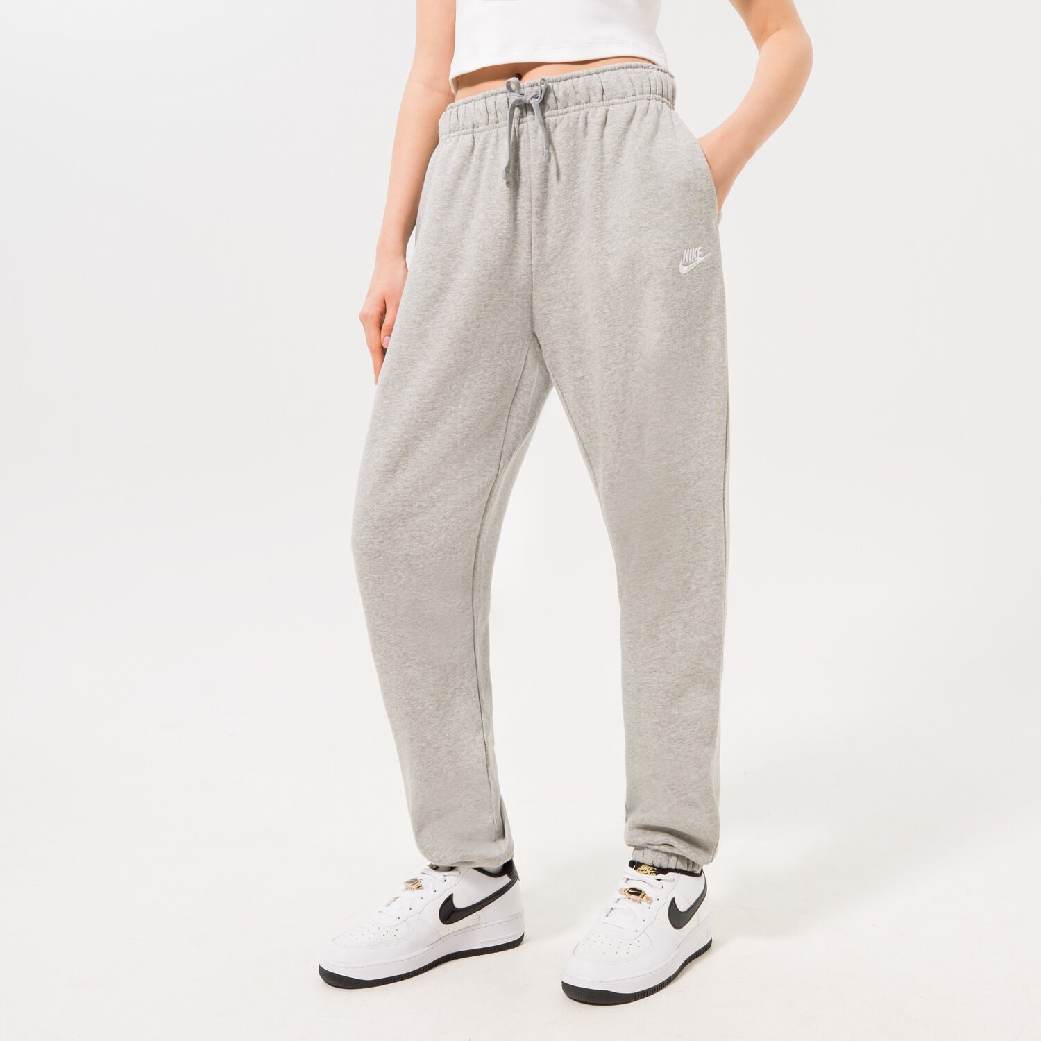 Damen Hosen NIKE HOSE NSW CLUB OS PANT DGH DQ5800-063 Grau