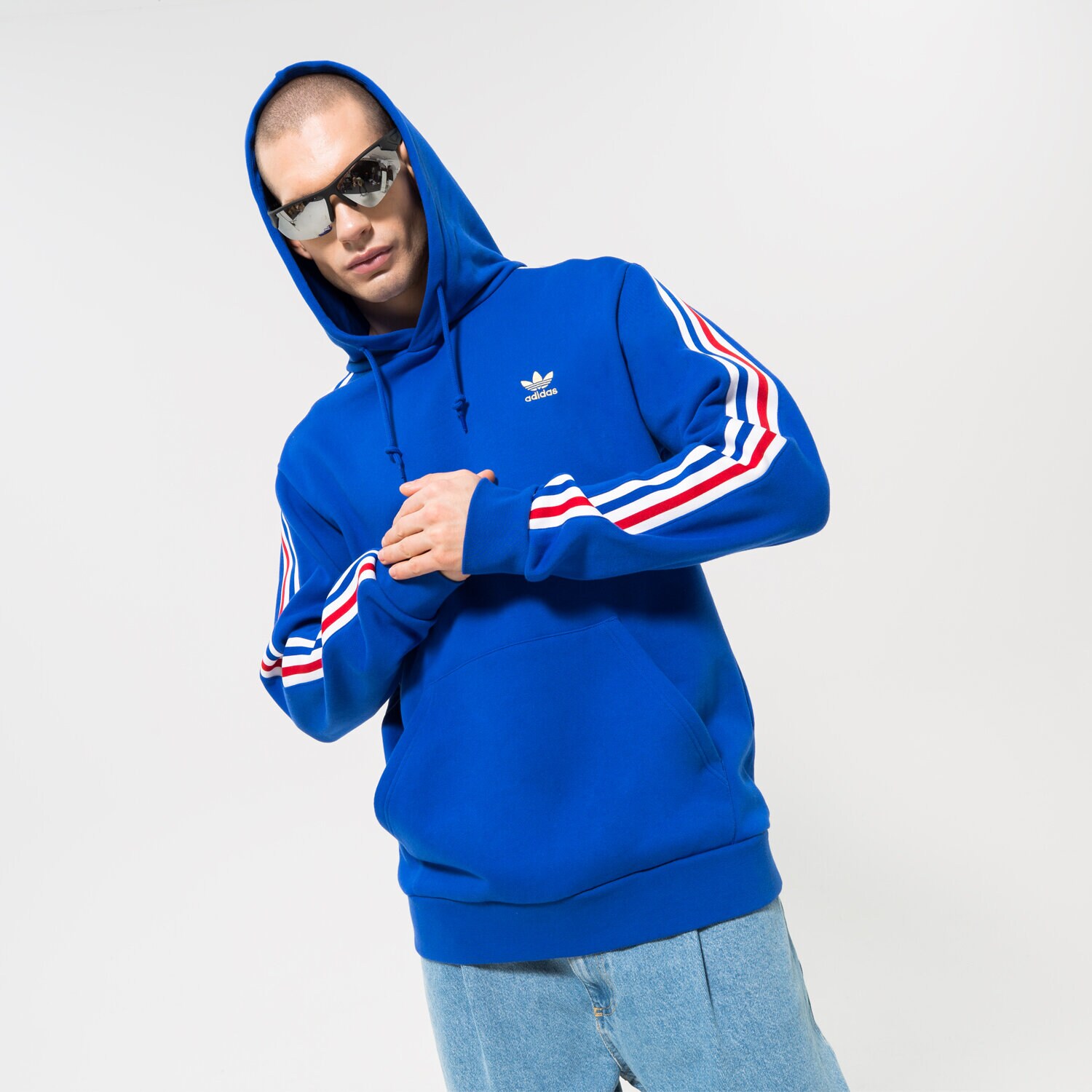 Herren ADIDAS HOODIE FB NATIONS HDY HK7394 Dunkelblau